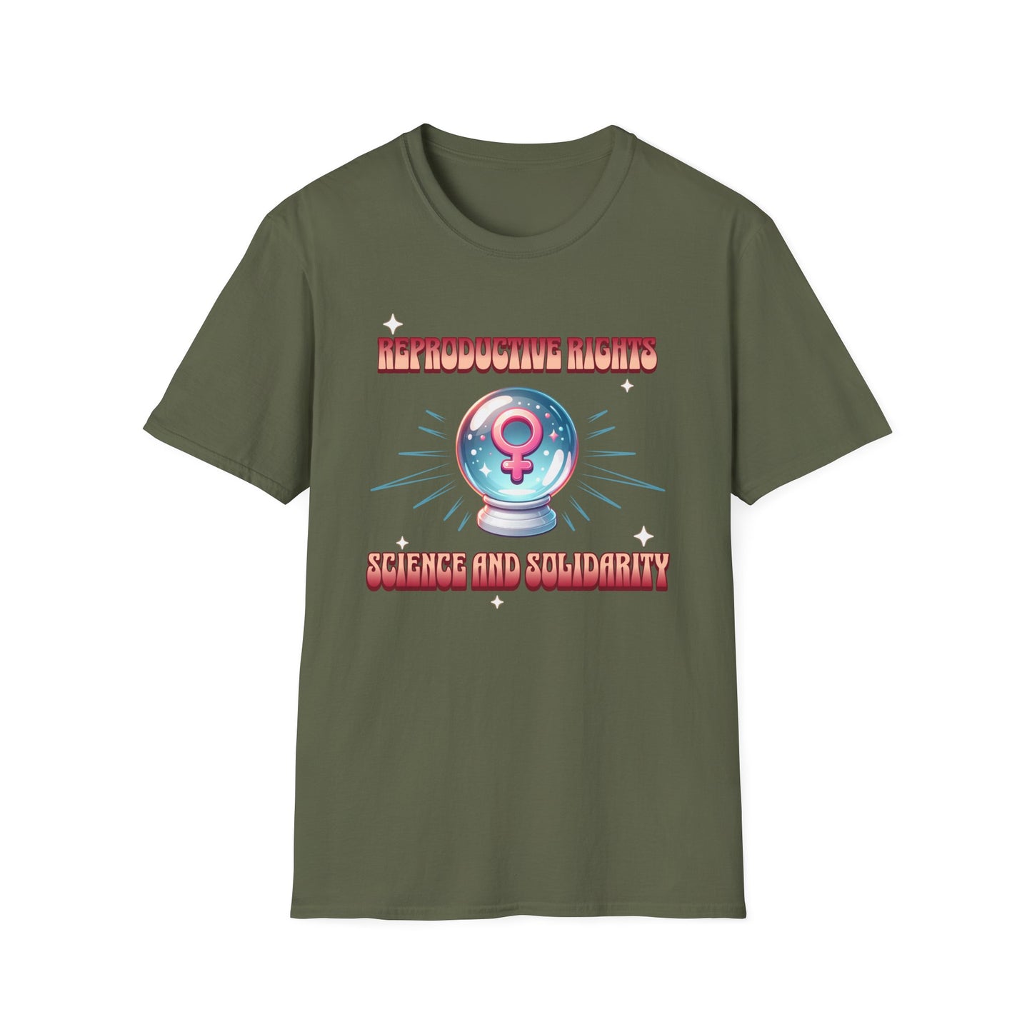 Reproductive Rights Science and Solidarity T-Shirt