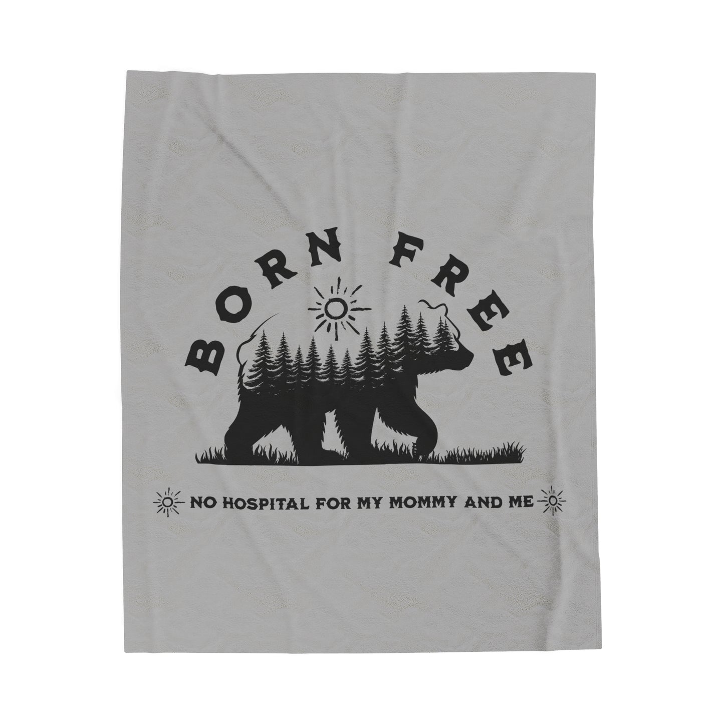 Born Free Baby Bear Blanket