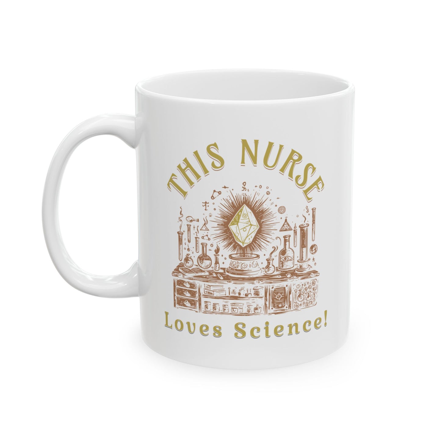 This Nurse Loves Science Mug