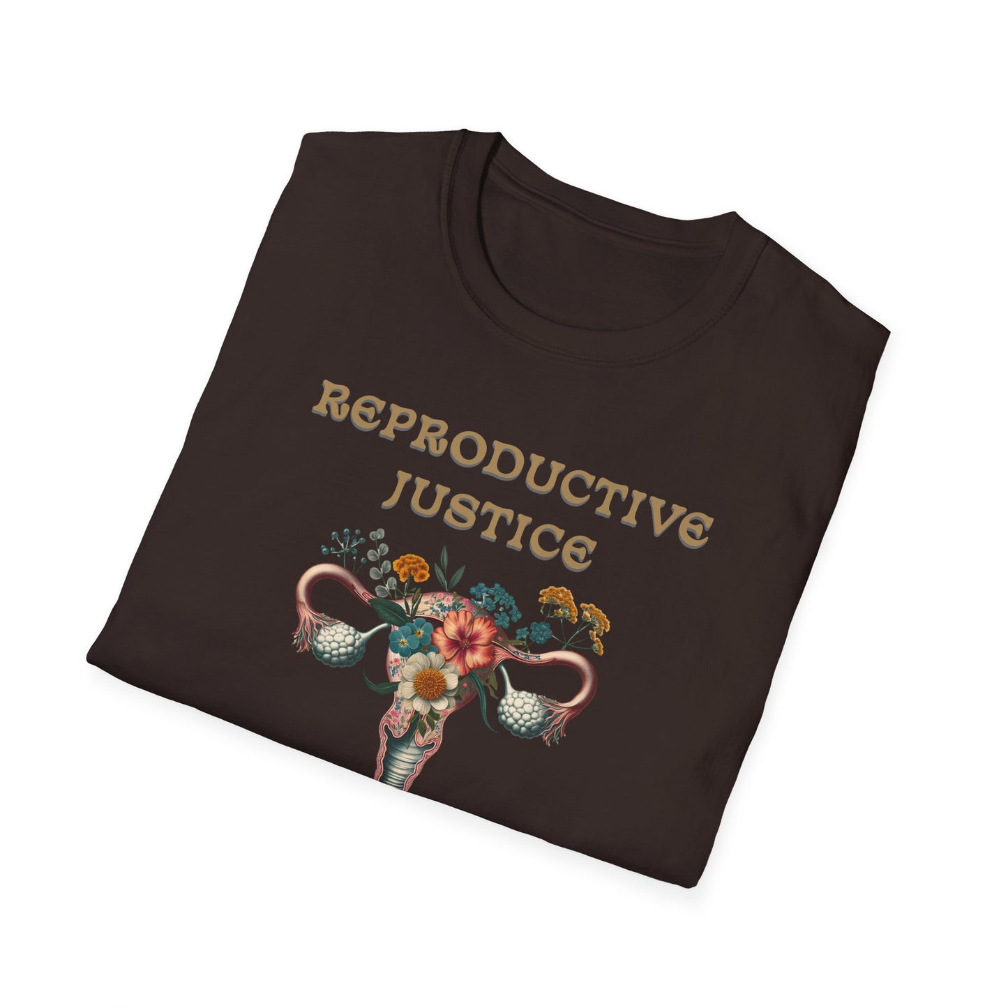 Reproductive Justice Science & Solidarity Uterus T-Shirt