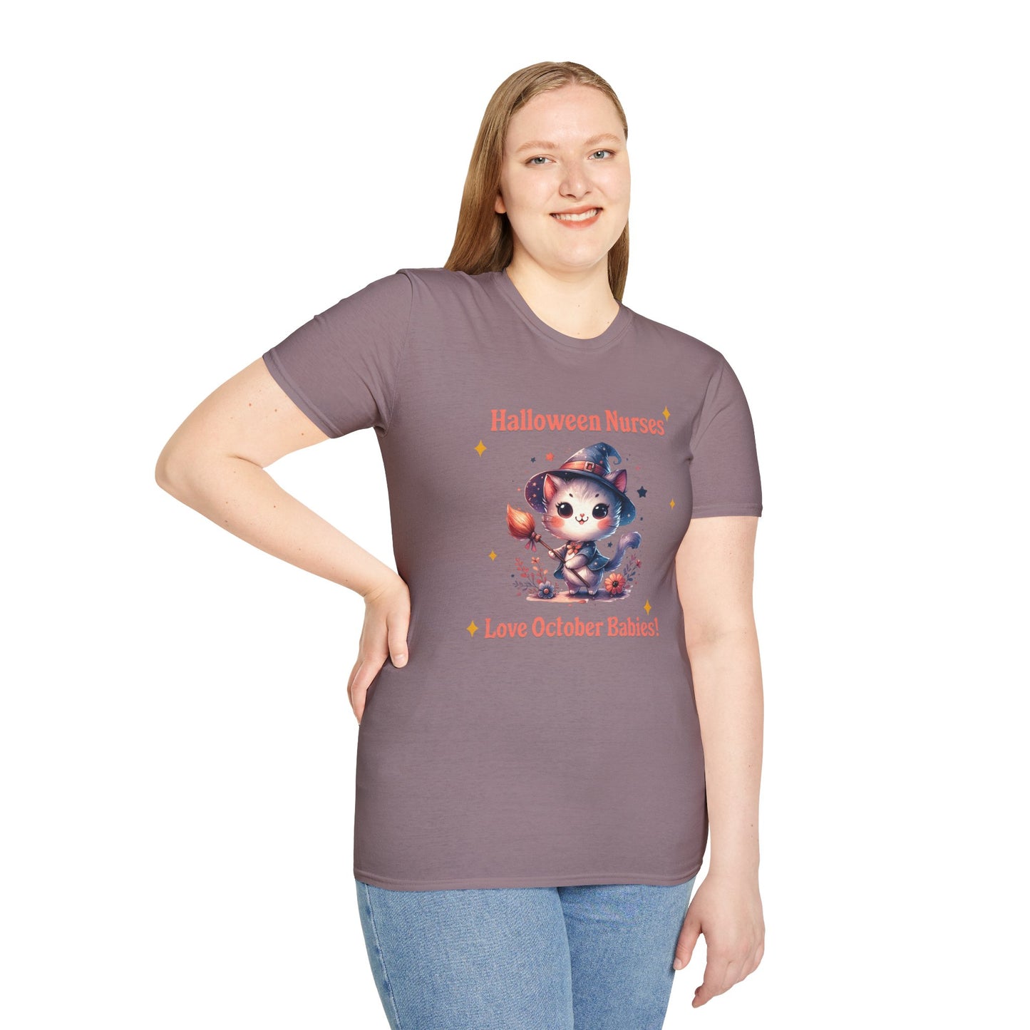 Halloween Nurse T-Shirt Halloween Nurses Love October Babies