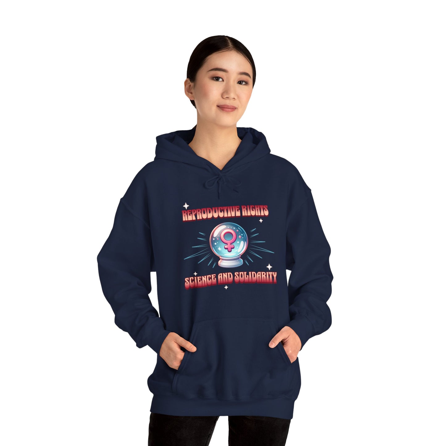 Reproductive Rights Science and Solidarity Hoodie Sweatshirt
