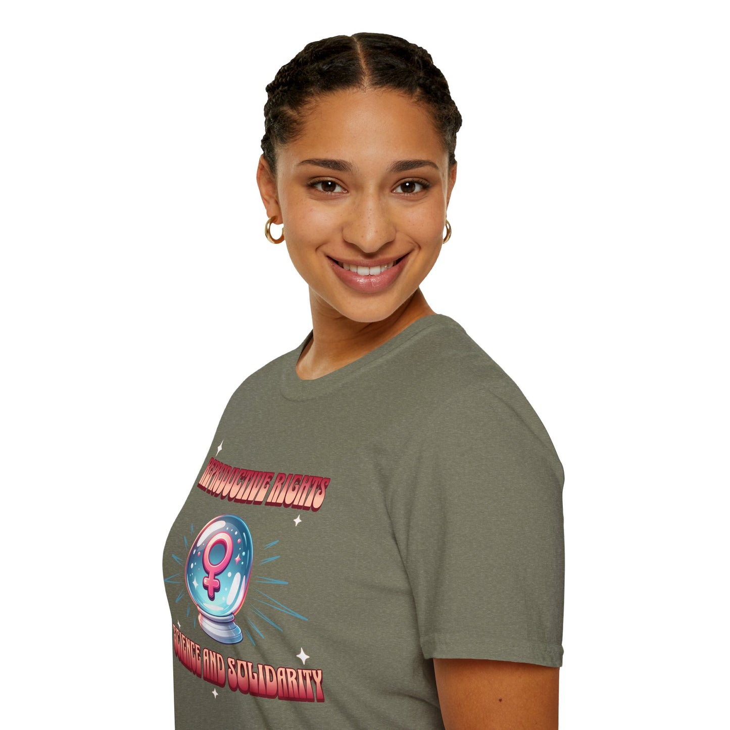 Reproductive Rights Science and Solidarity T-Shirt