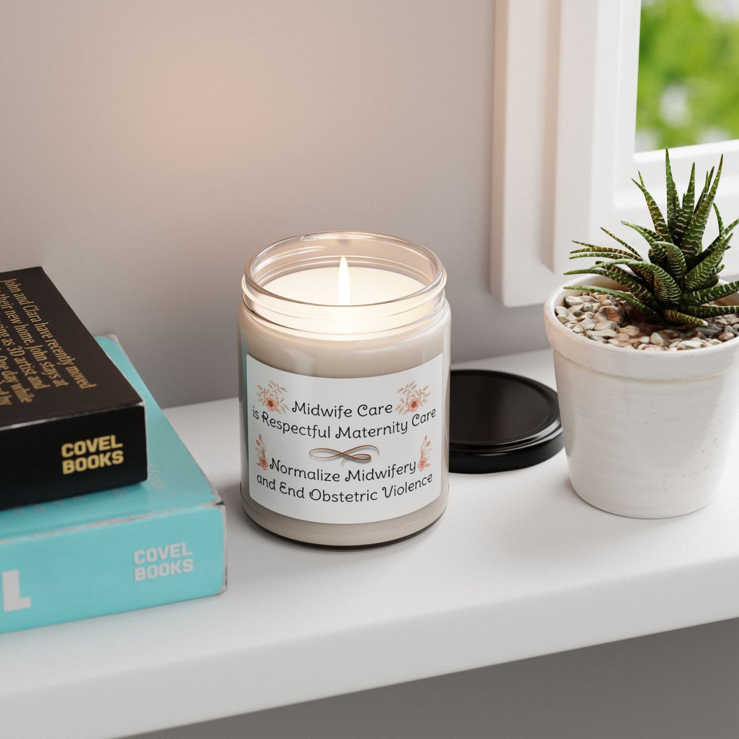 Midwife Care is Respectful Maternity Care Soy Candle
