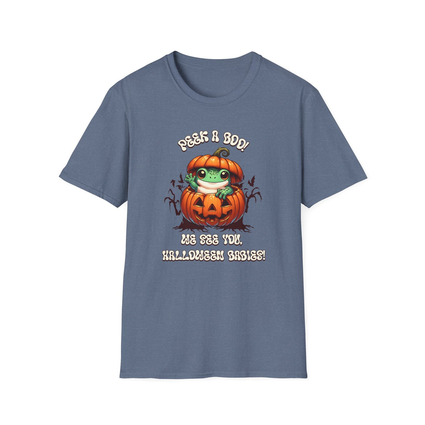 Peek a Boo We See You Halloween T-Shirt for All Birth Workers