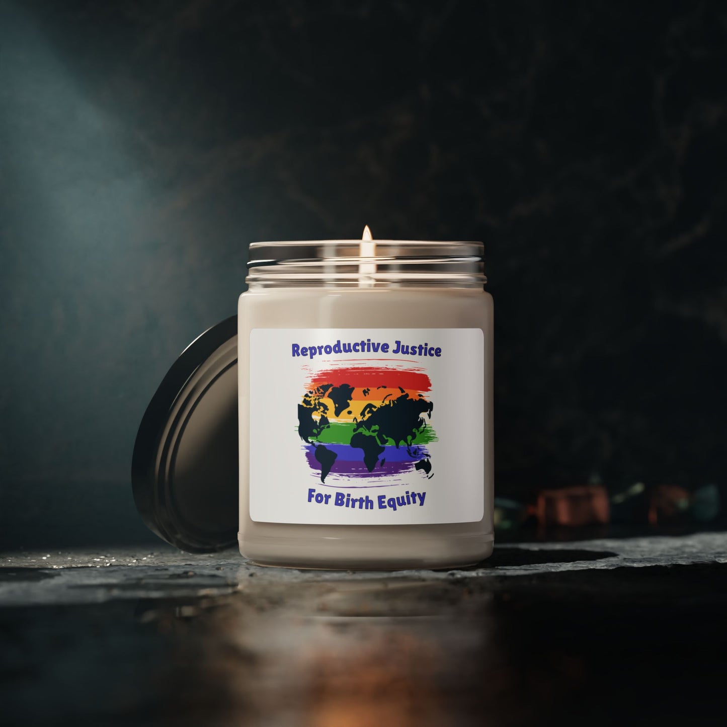 Reproductive Justice for Birth Equity Global Soy Candle