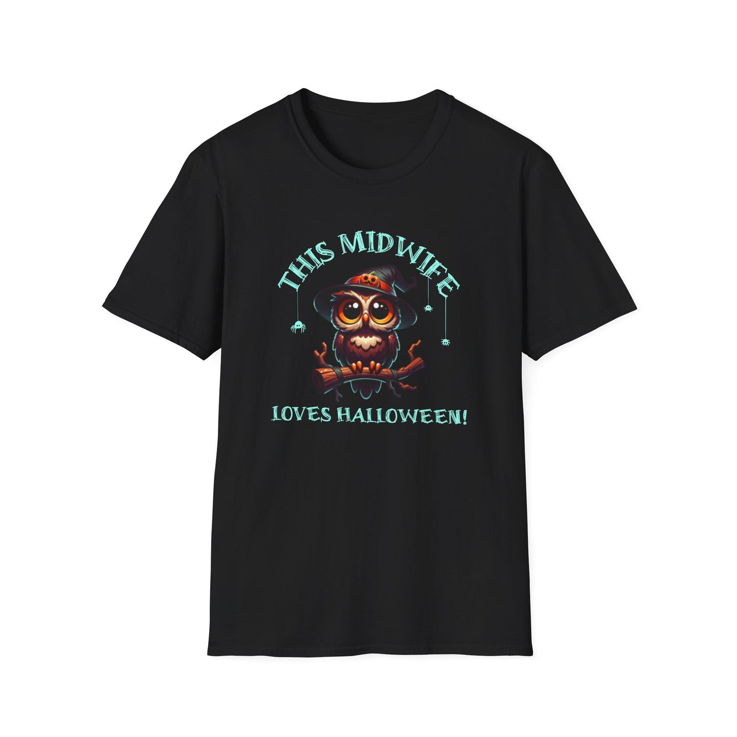 Halloween Midwife T-Shirt This Midwife Loves Halloween