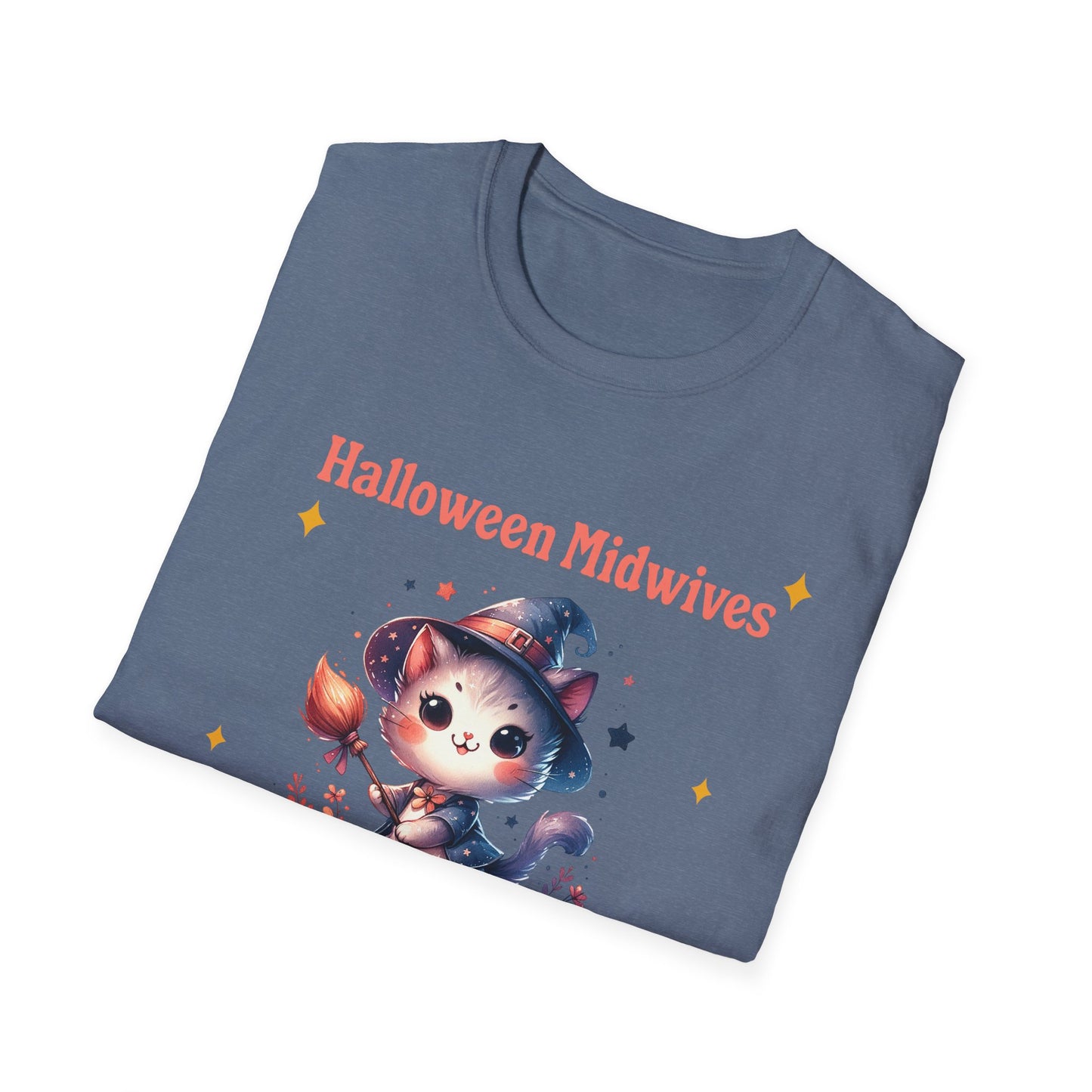 Halloween Midwife T-Shirt Midwives Love October Babies