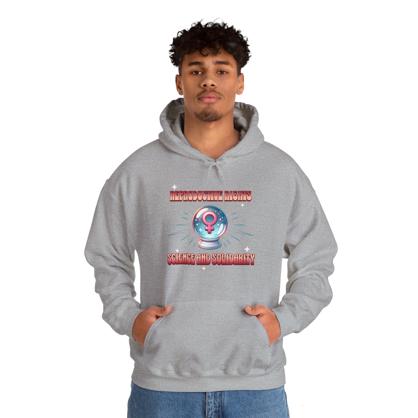 Reproductive Rights Science and Solidarity Hoodie Sweatshirt
