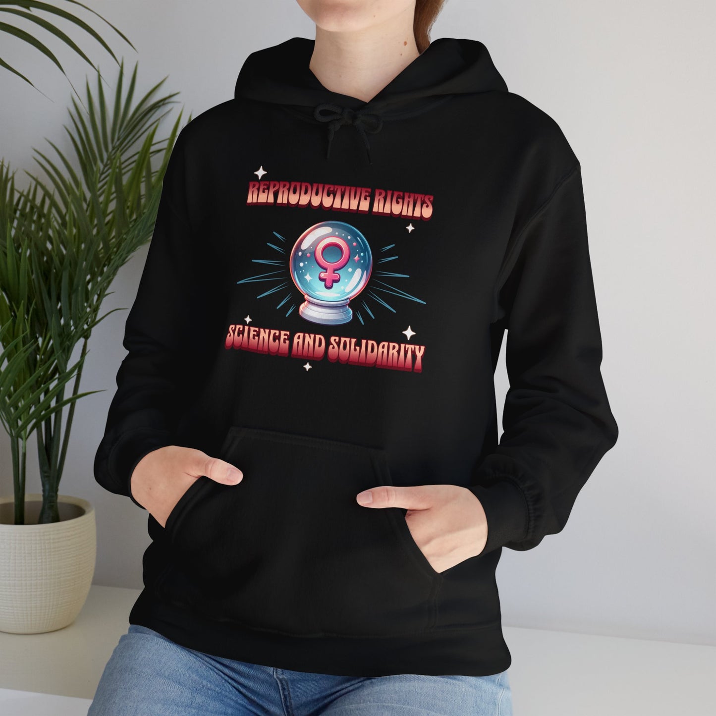 Reproductive Rights Science and Solidarity Hoodie Sweatshirt