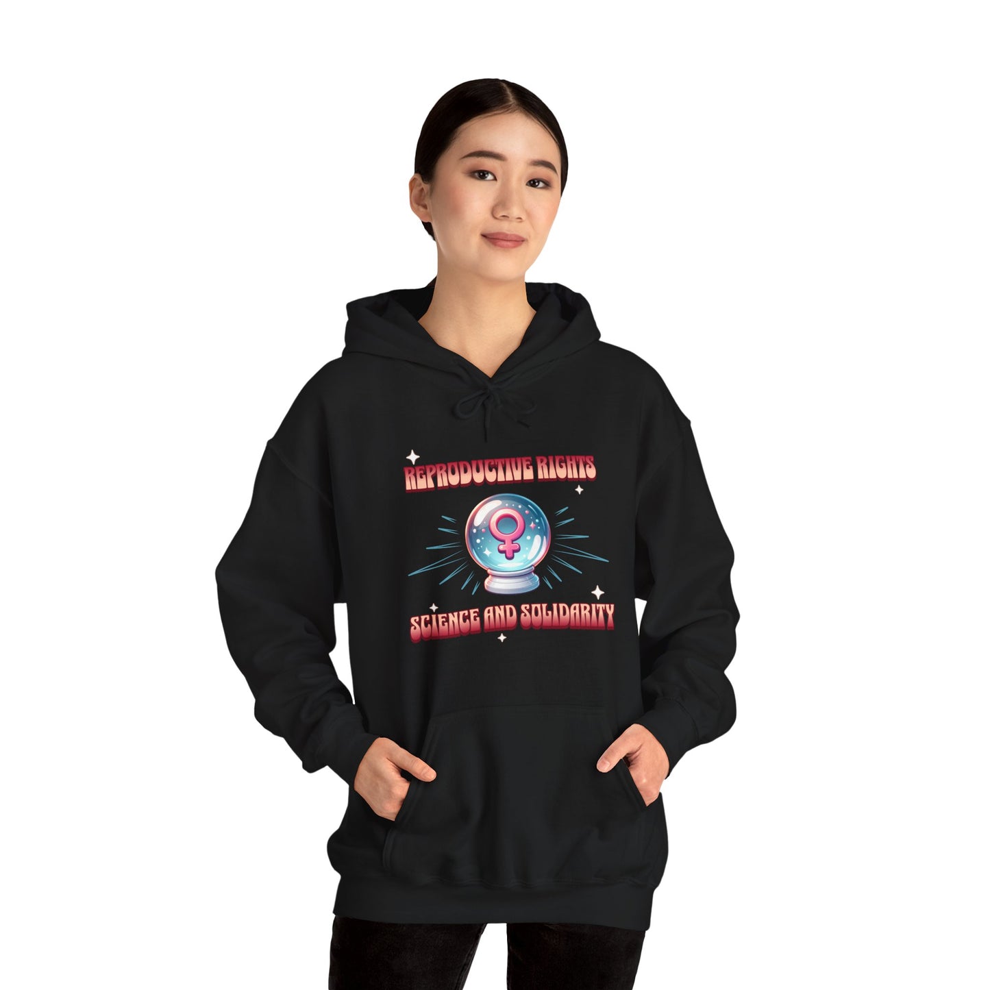 Reproductive Rights Science and Solidarity Hoodie Sweatshirt