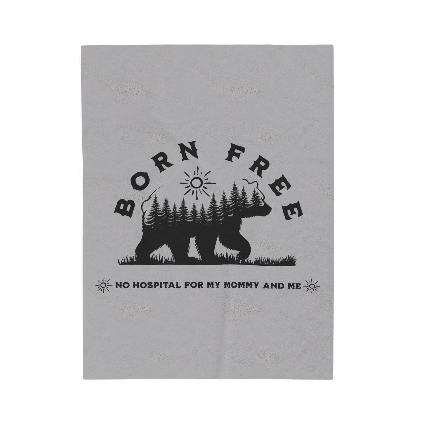 Born Free Baby Bear Blanket