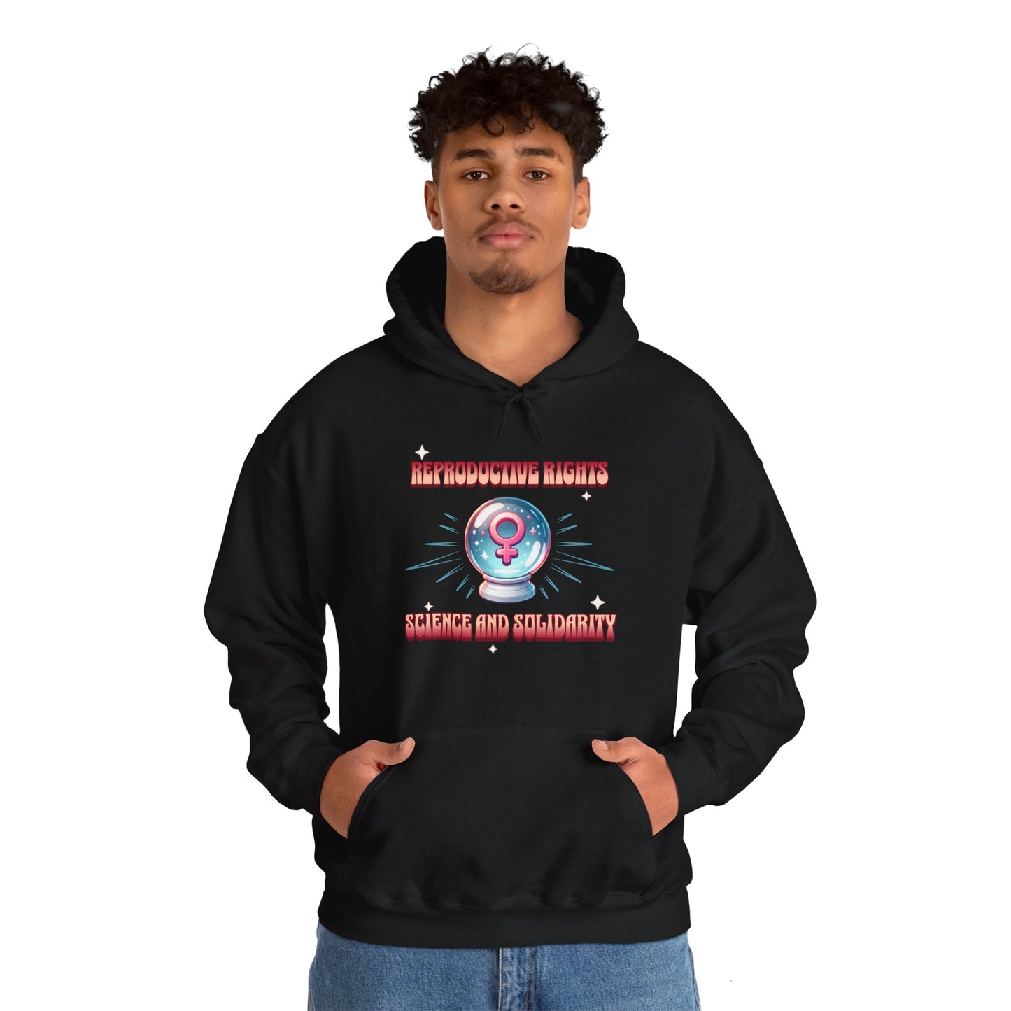 Reproductive Rights Science and Solidarity Hoodie Sweatshirt