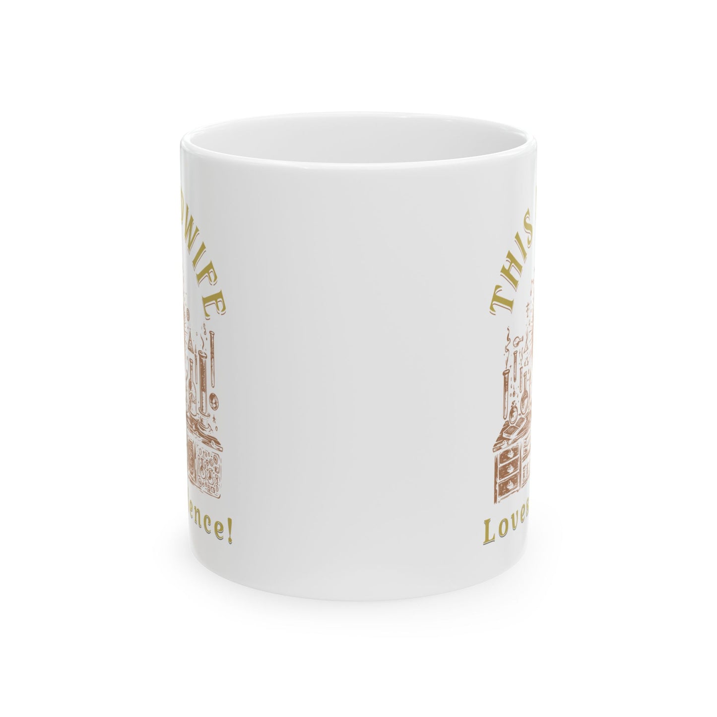 This Midwife Loves Science Mug