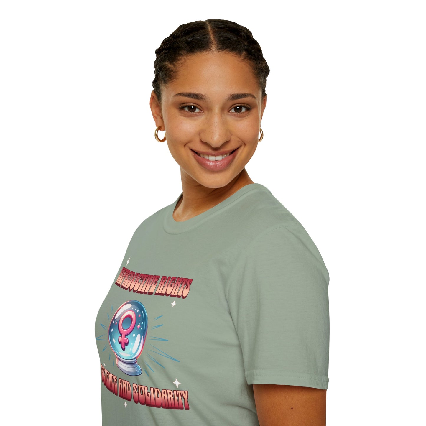 Reproductive Rights Science and Solidarity T-Shirt