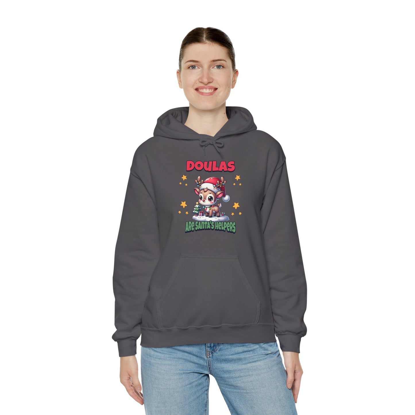 Doulas Are Santa's Helpers Hoodie Sweatshirt