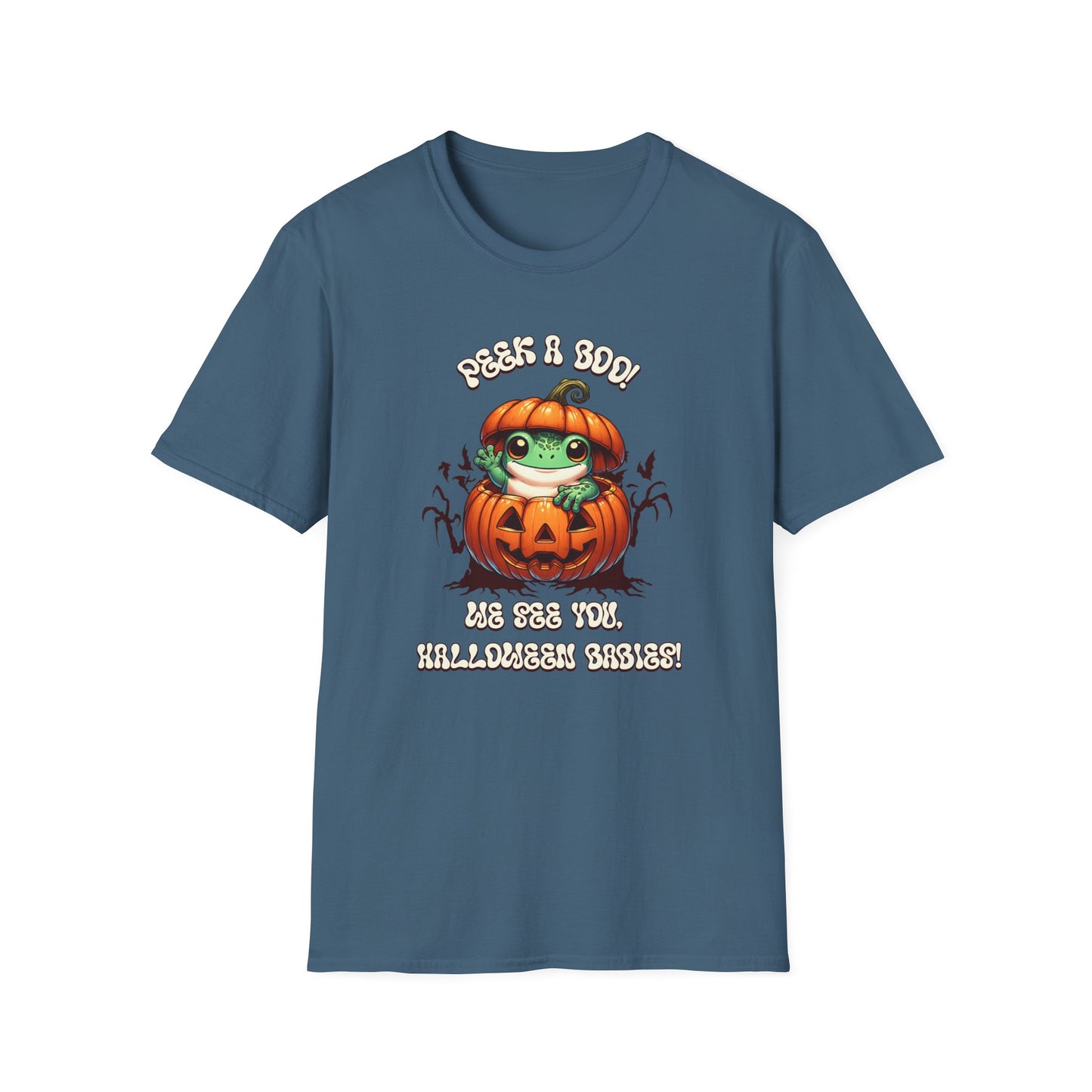 Peek a Boo We See You Halloween T-Shirt for All Birth Workers