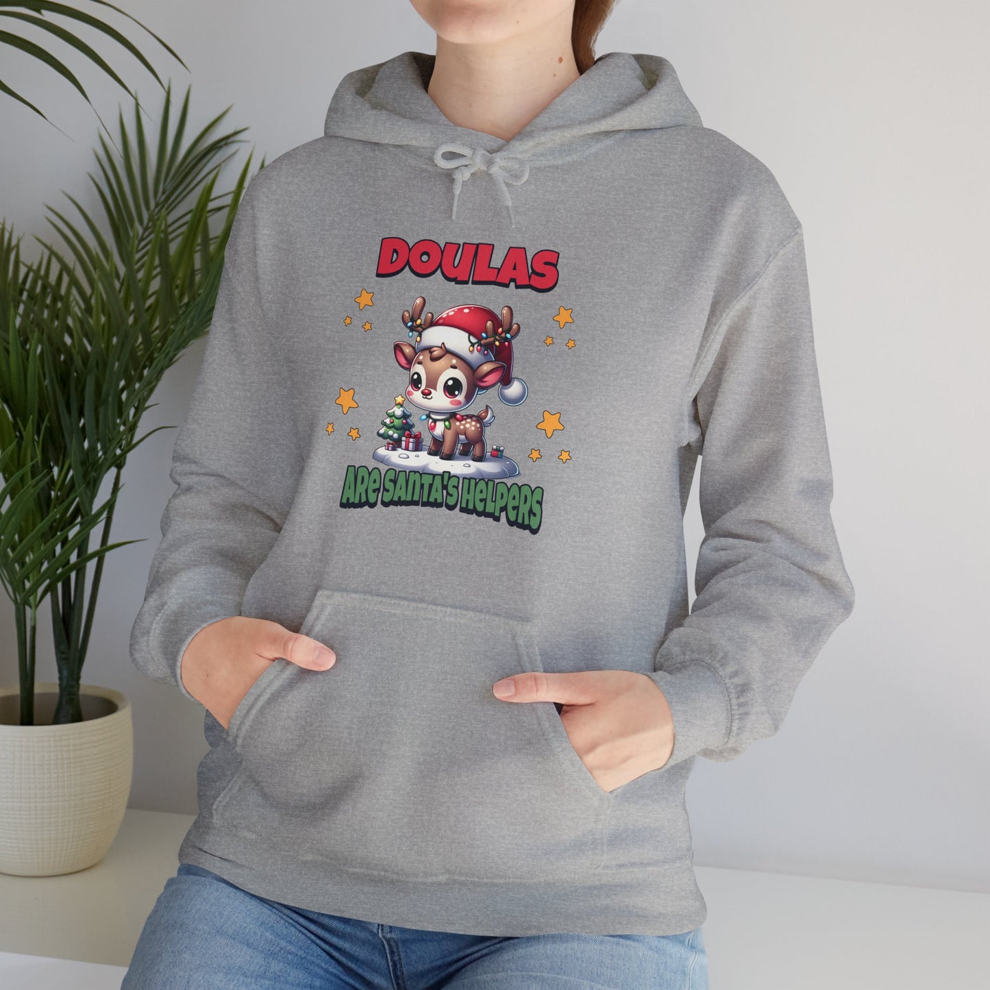 Doulas Are Santa's Helpers Hoodie Sweatshirt