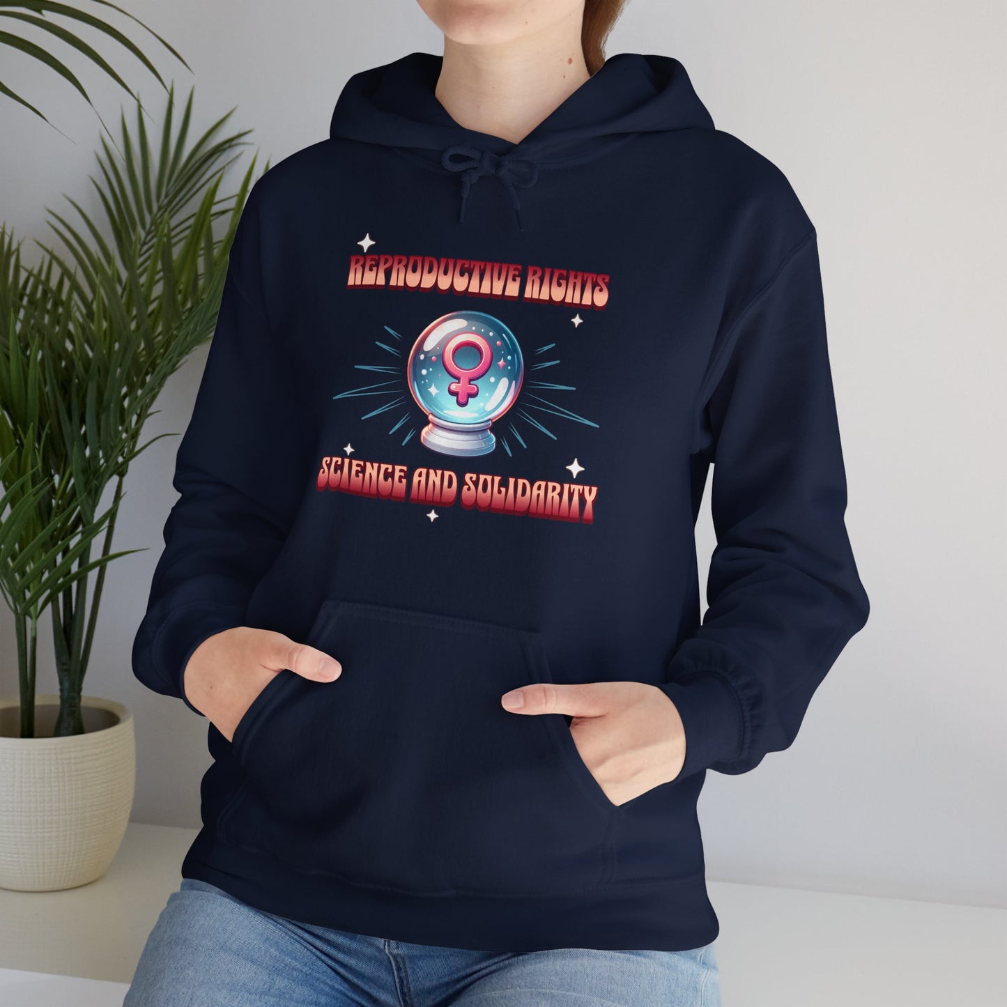 Reproductive Rights Science and Solidarity Hoodie Sweatshirt