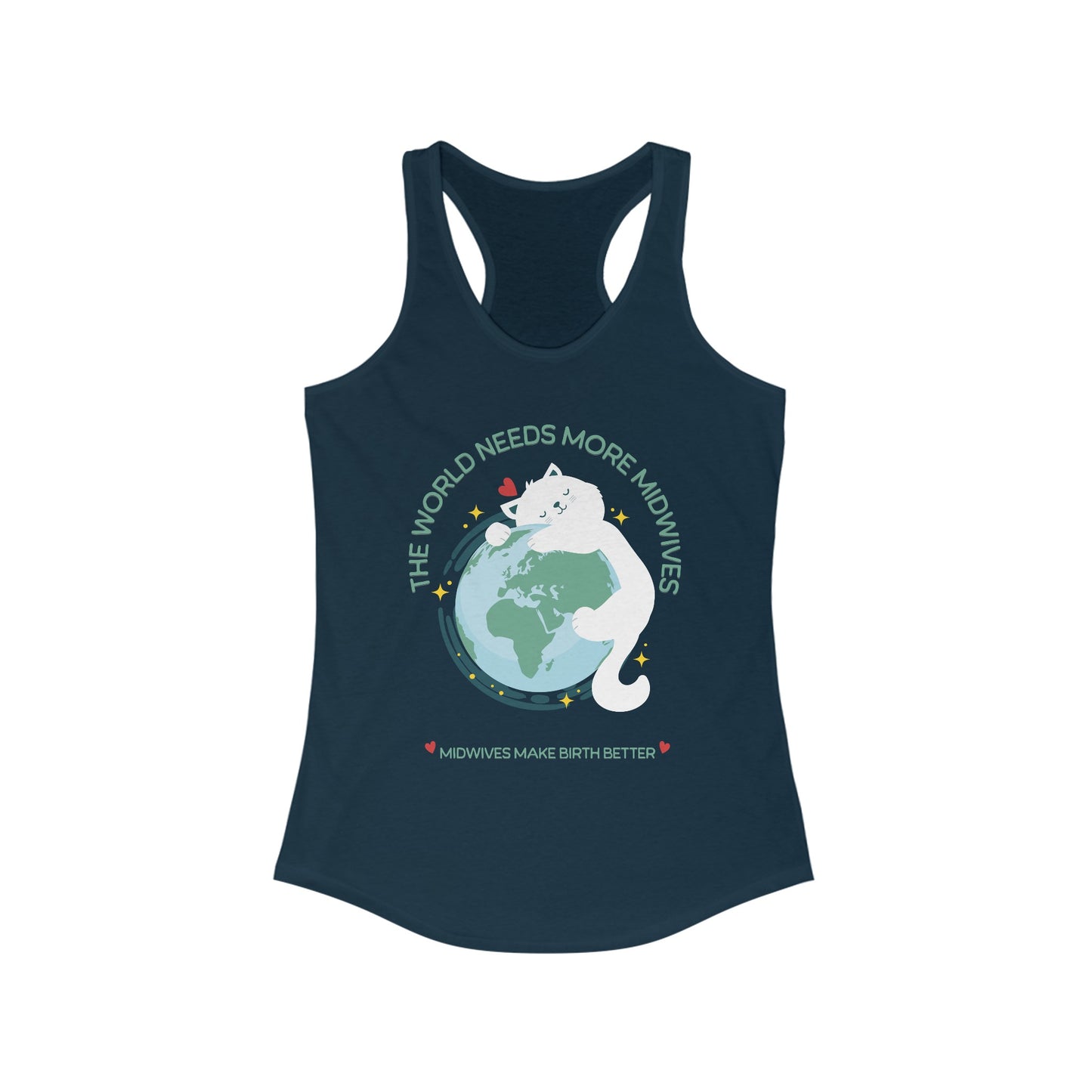The World Needs More Midwives / Women's Racerback Tank
