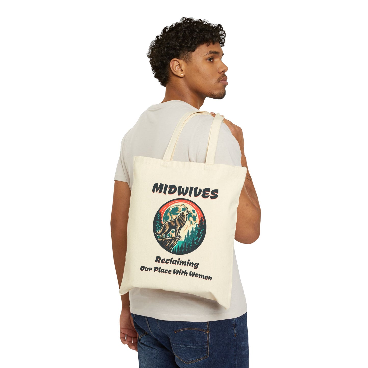 Midwife Tote Bag Reclaiming Our Place With Women Wolf