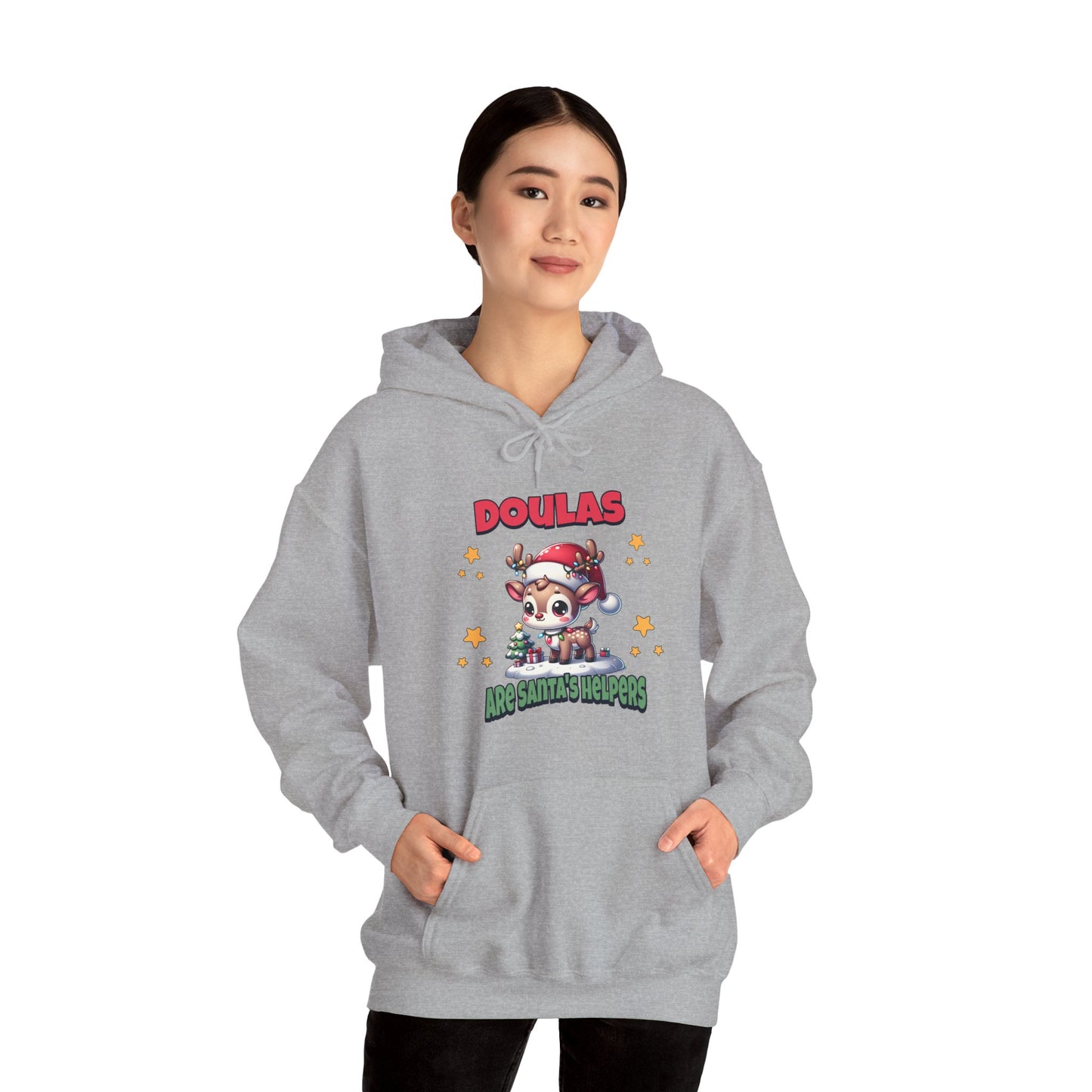 Doulas Are Santa's Helpers Hoodie Sweatshirt