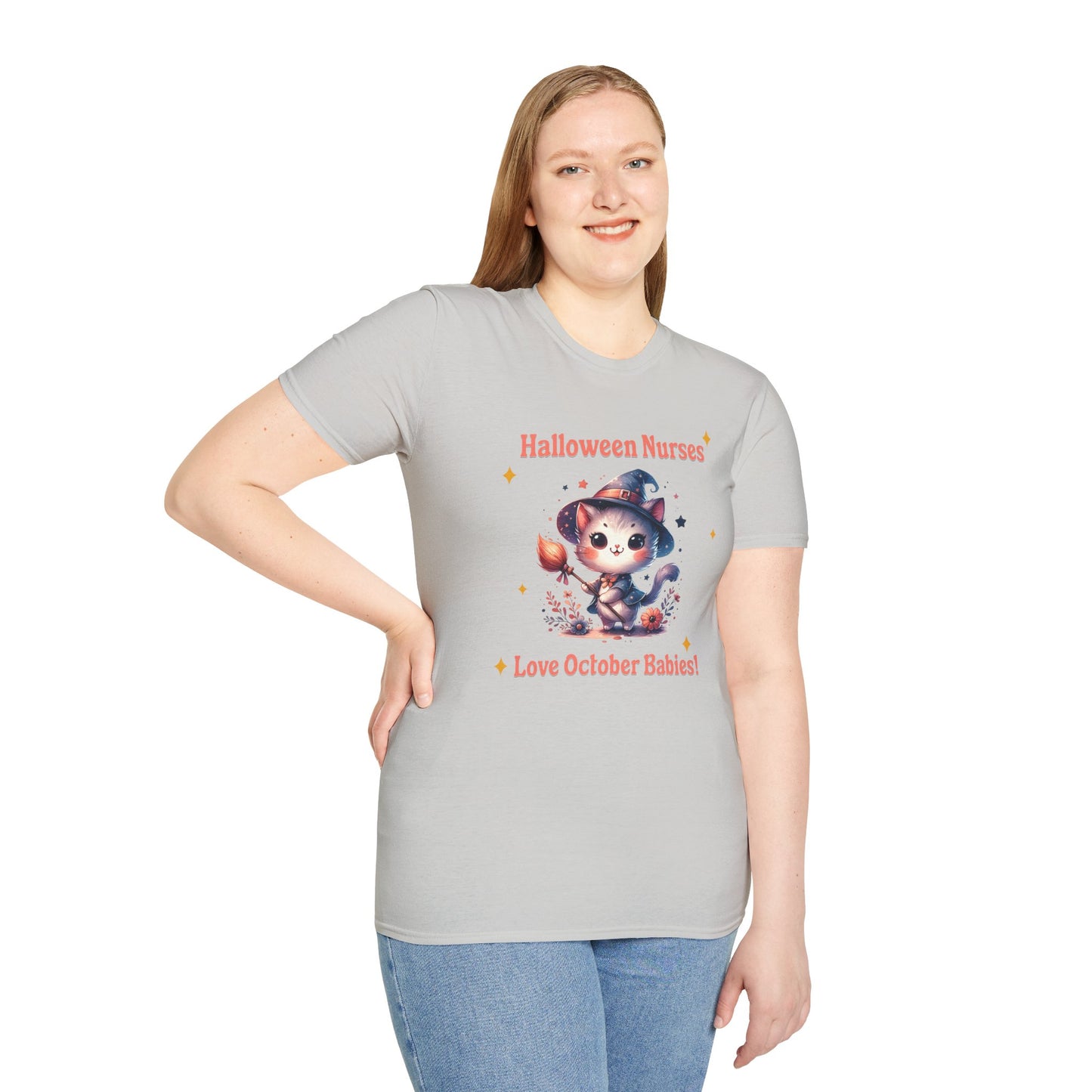 Halloween Nurse T-Shirt Halloween Nurses Love October Babies