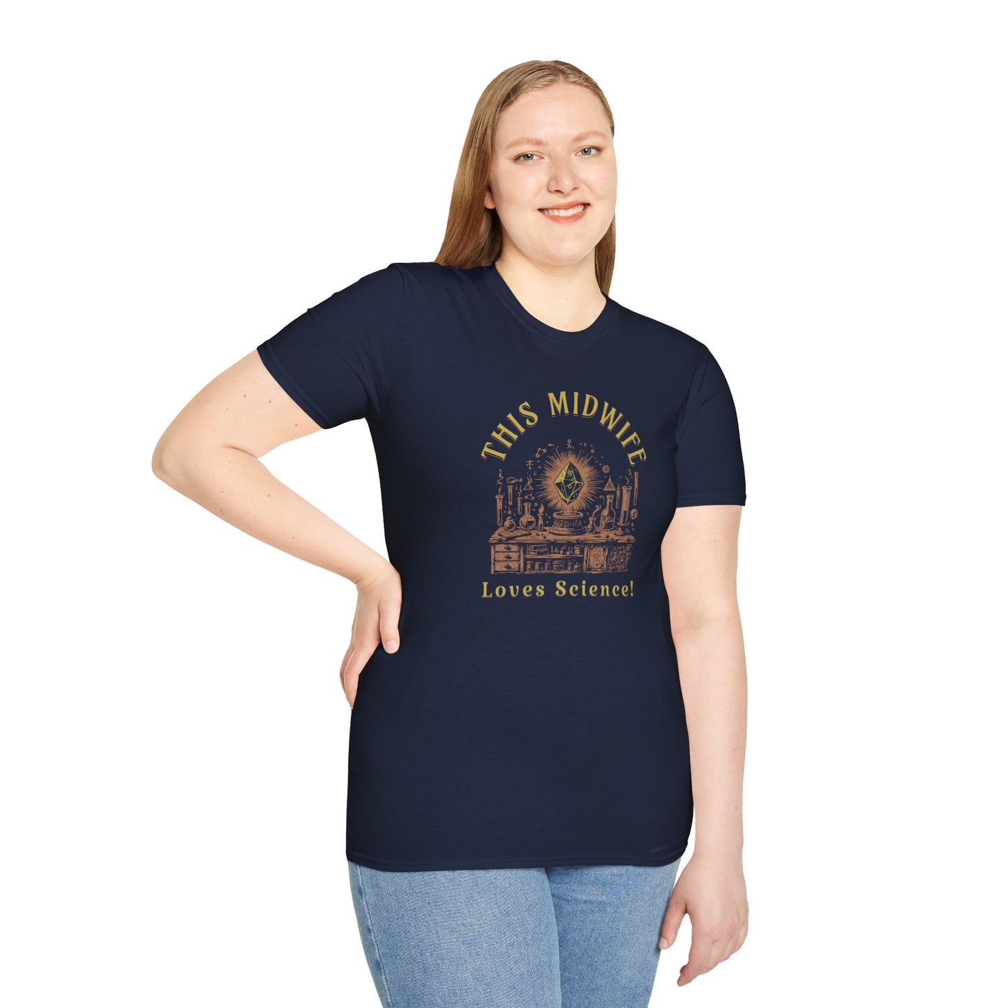 This Midwife Loves Science T-Shirt