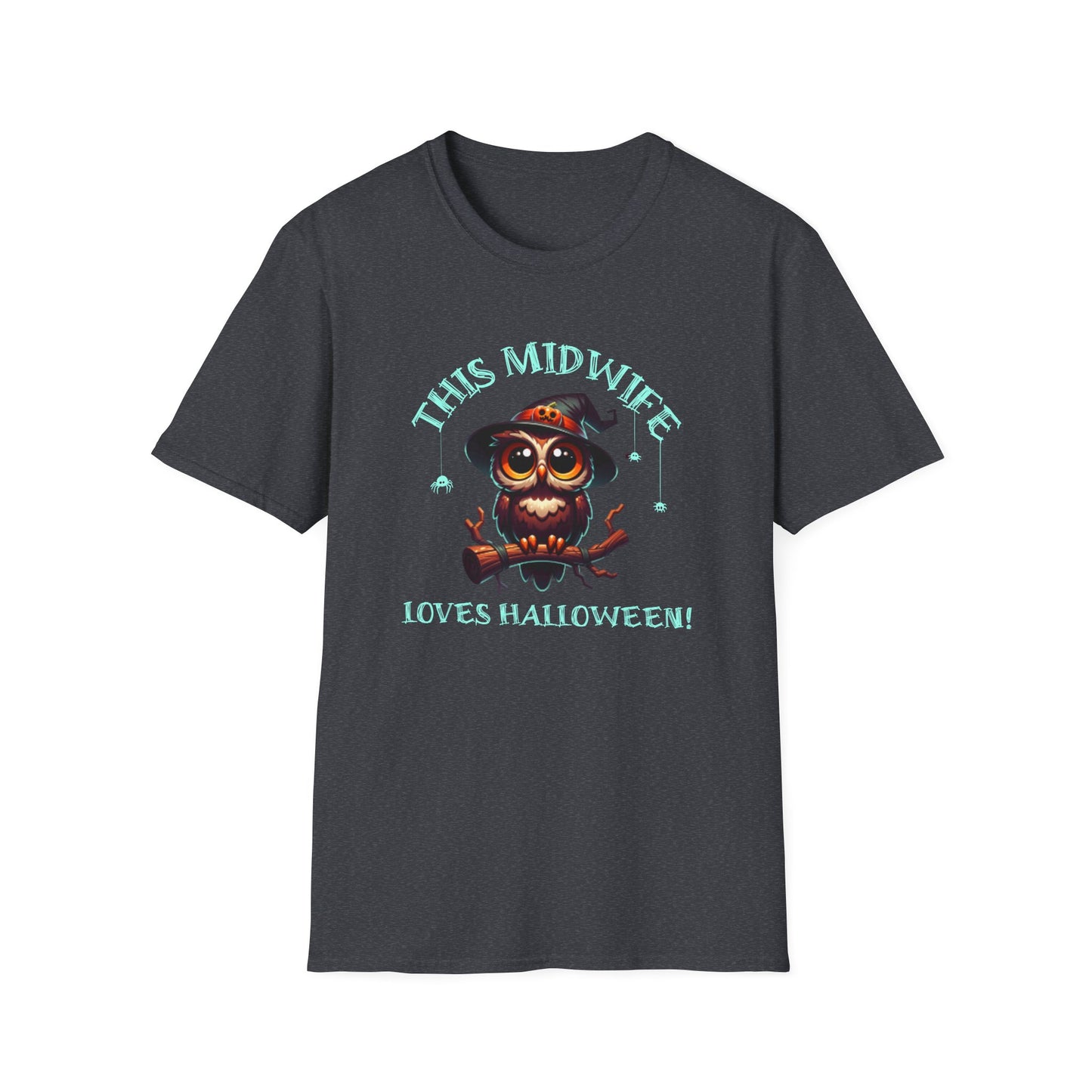 Halloween Midwife T-Shirt This Midwife Loves Halloween