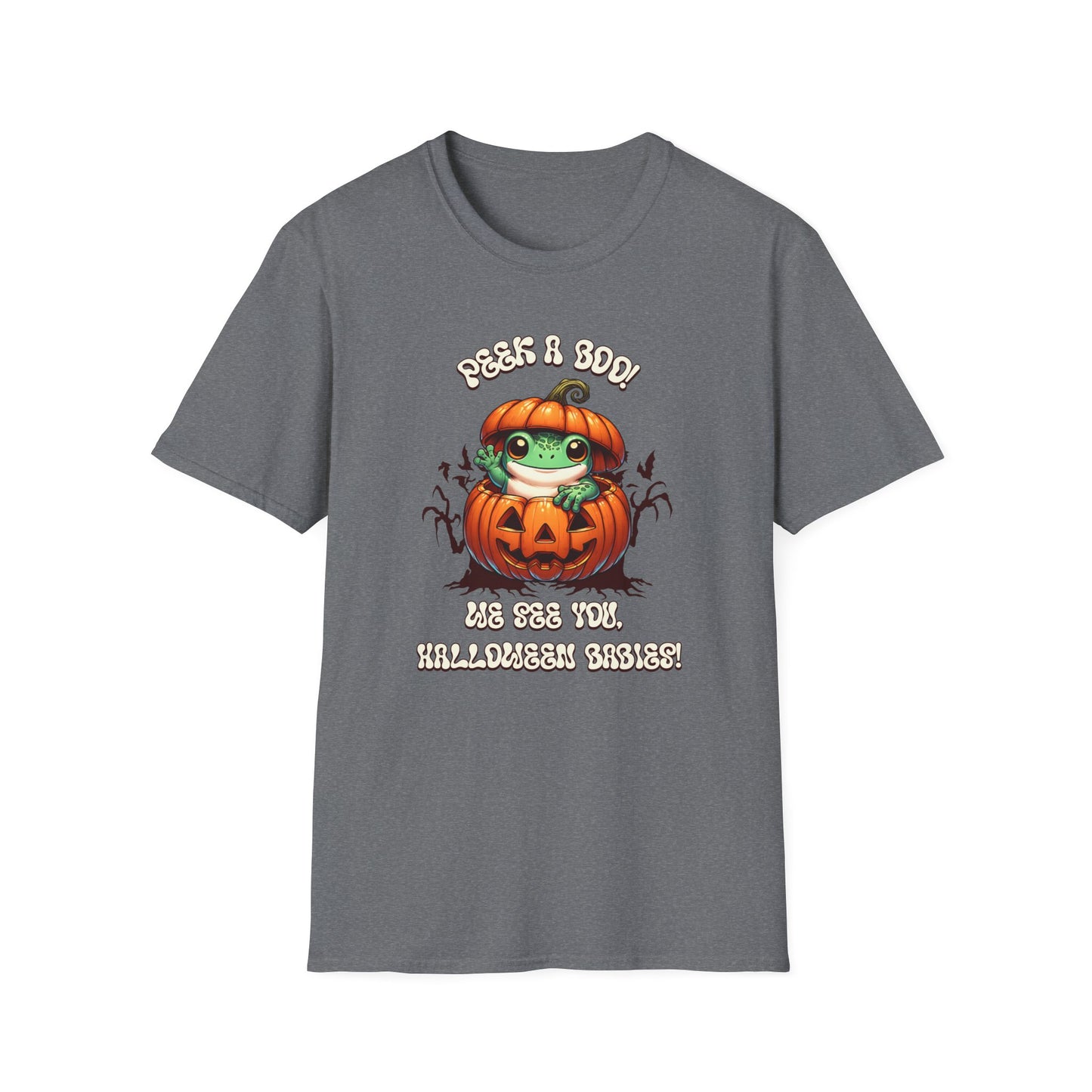 Peek a Boo We See You Halloween T-Shirt for All Birth Workers