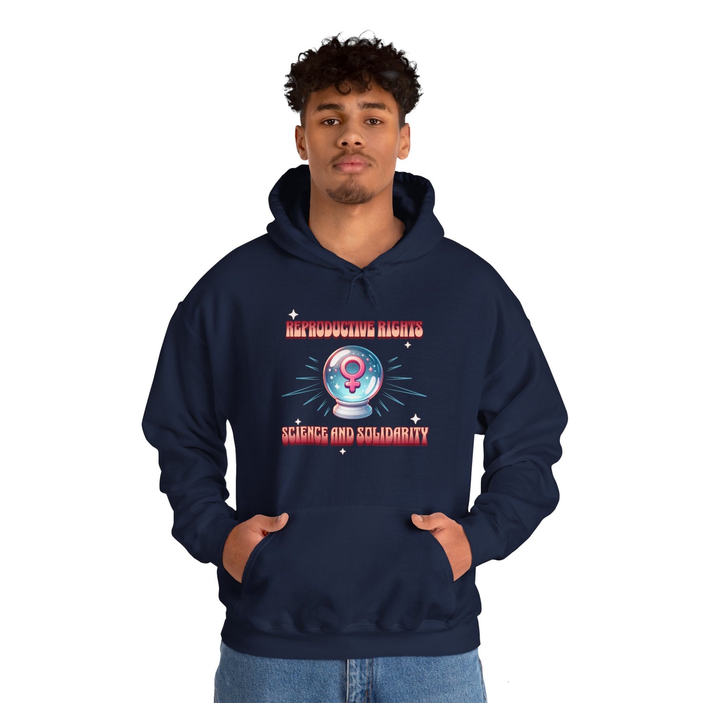 Reproductive Rights Science and Solidarity Hoodie Sweatshirt