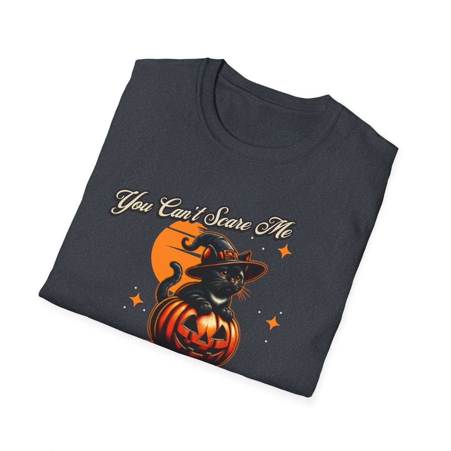 Midwife Halloween T-Shirt Can't Scare Me Kitten