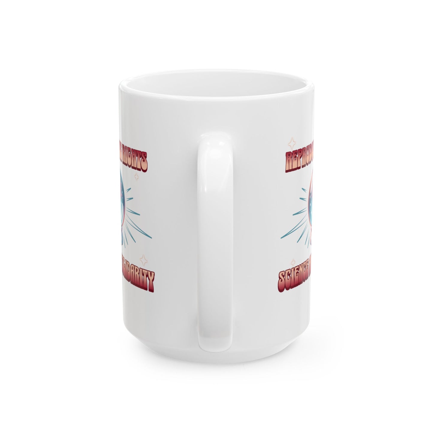 Reproductive Rights Science and Solidarity Mug