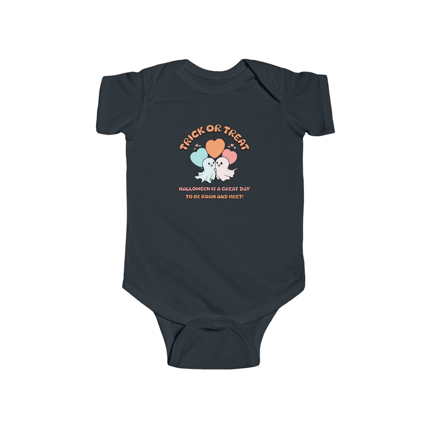 Halloween Onesie Trick or Treat Baby Ghosts