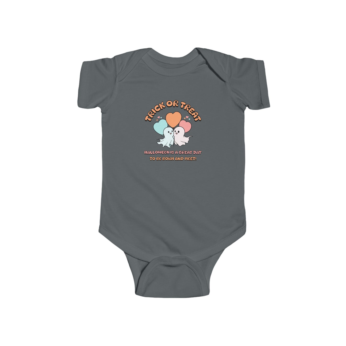 Halloween Onesie Trick or Treat Baby Ghosts