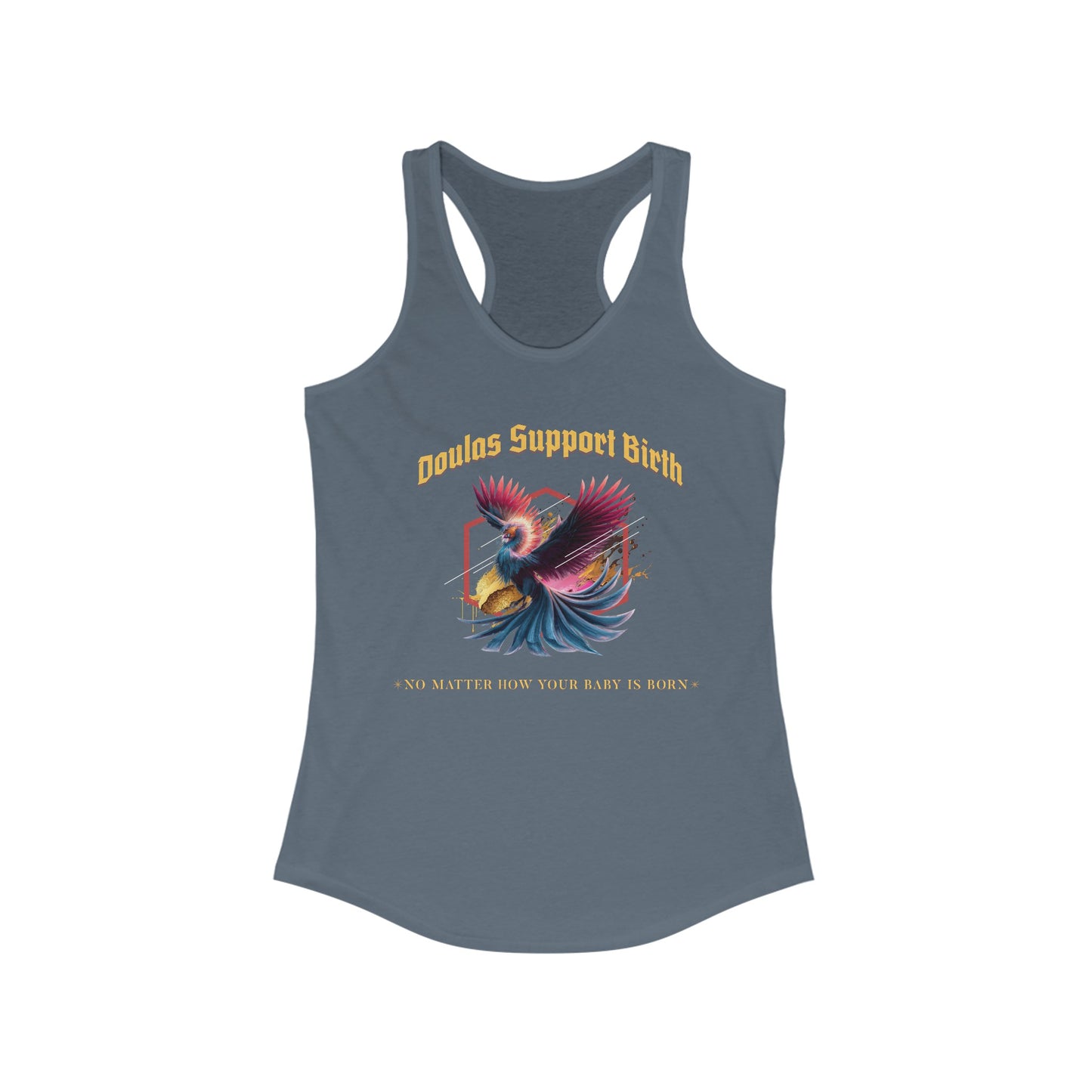 Doulas Support Birth Phoenix Racerback Tank