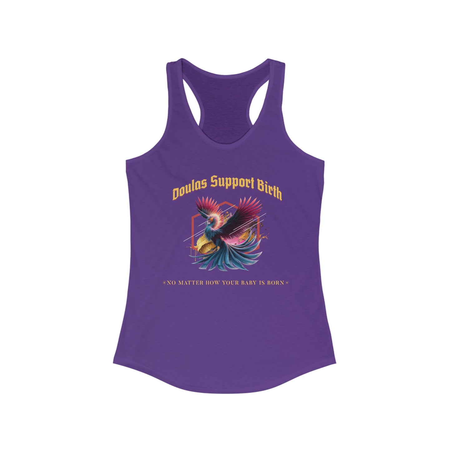 Doulas Support Birth Phoenix Racerback Tank