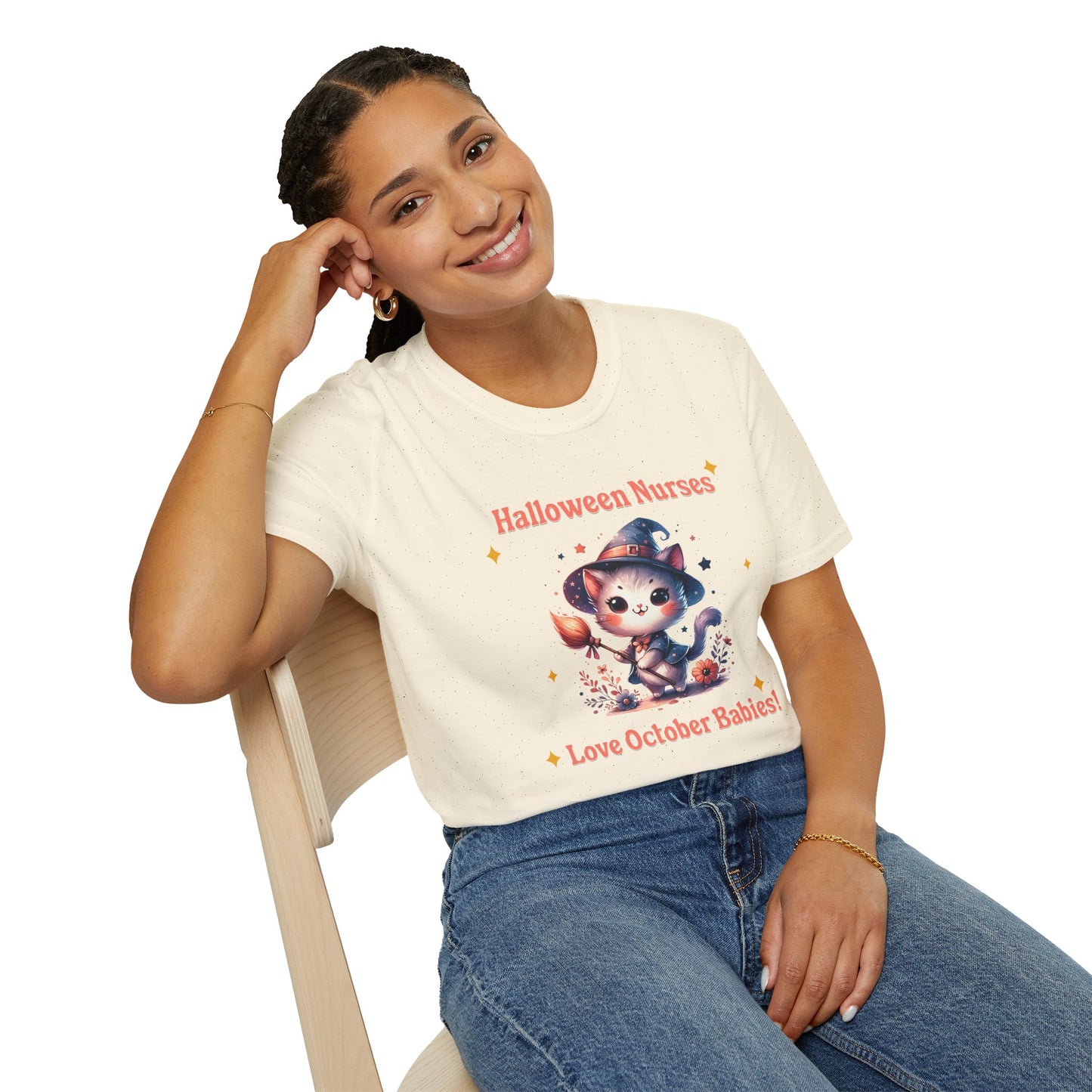 Halloween Nurse T-Shirt Halloween Nurses Love October Babies