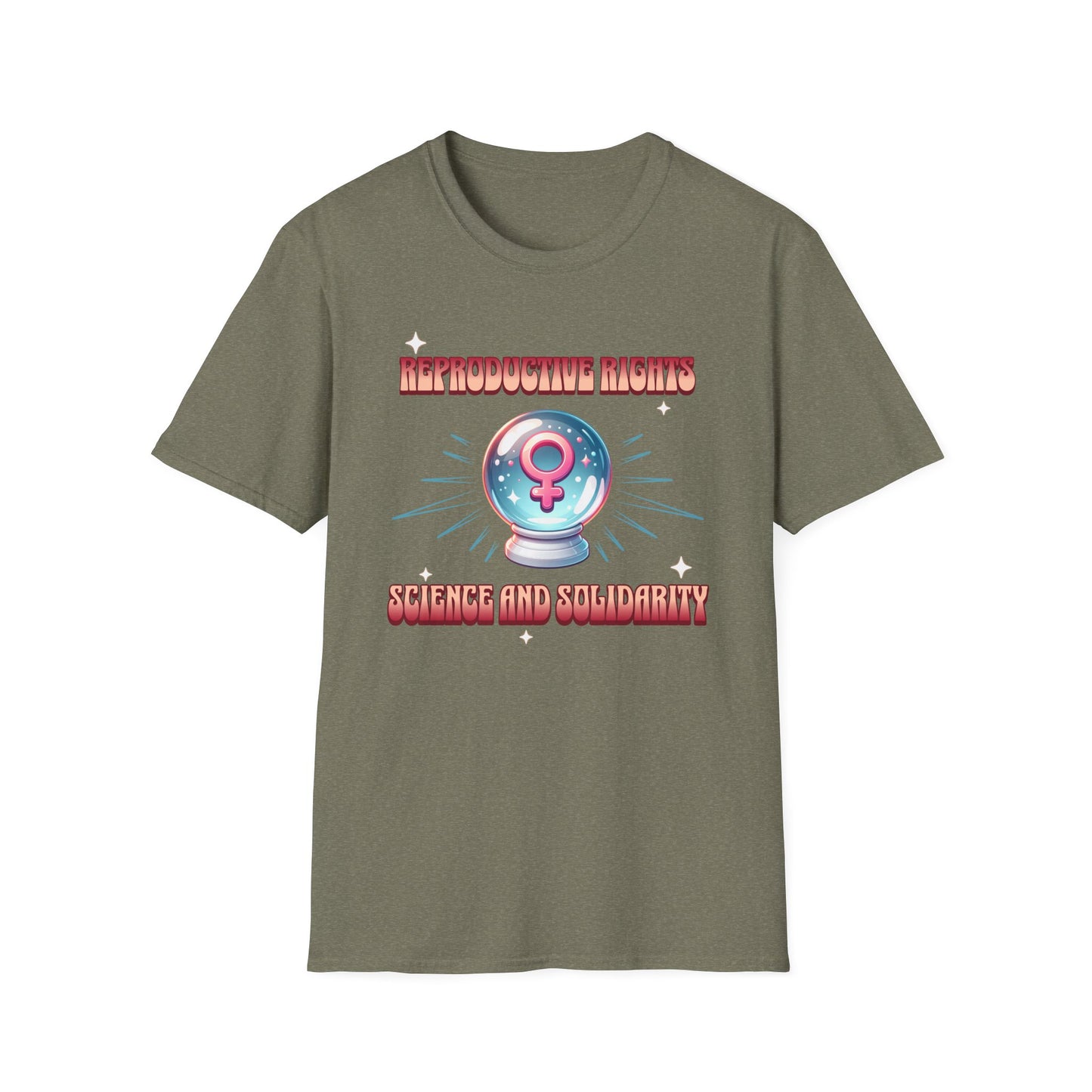 Reproductive Rights Science and Solidarity T-Shirt