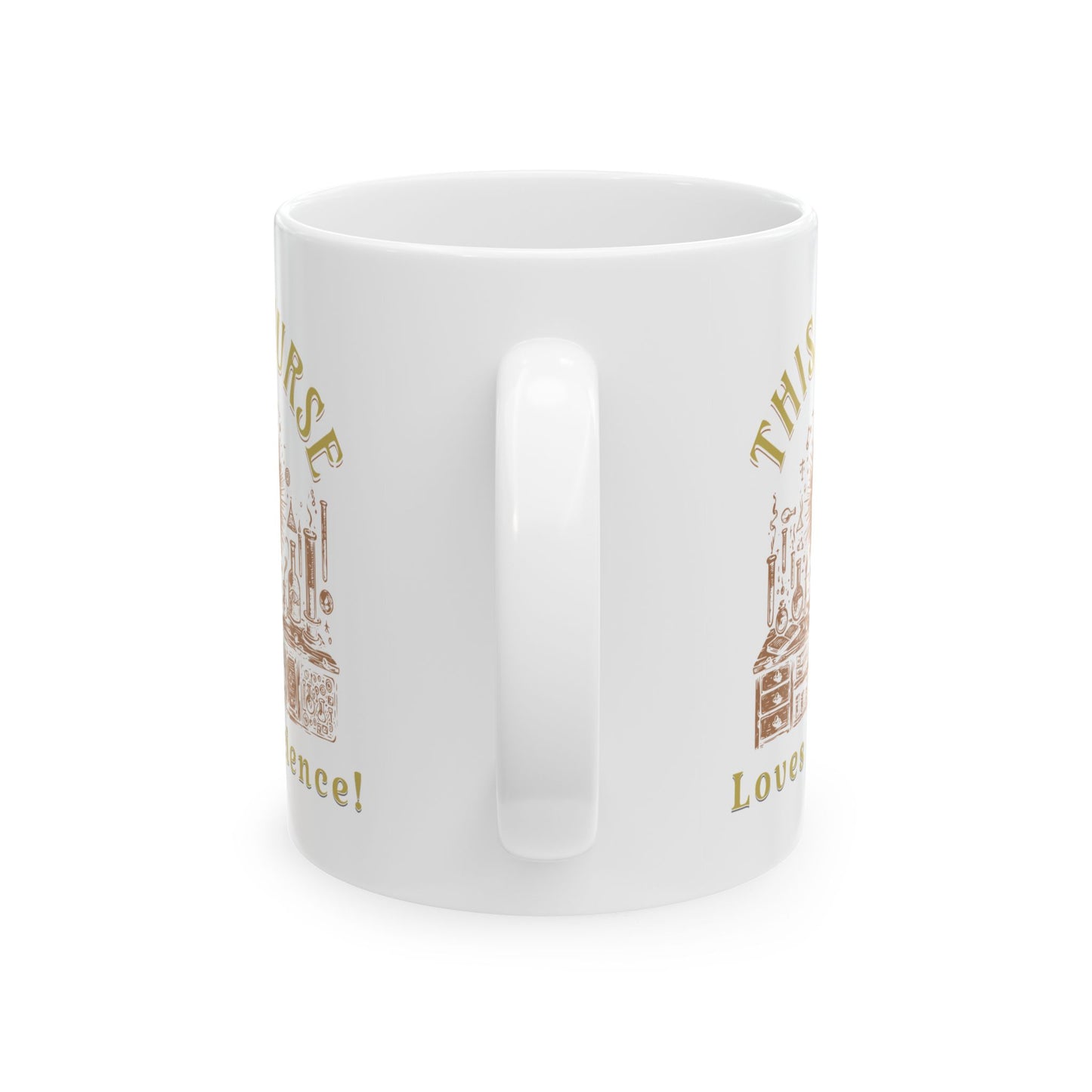 This Nurse Loves Science Mug