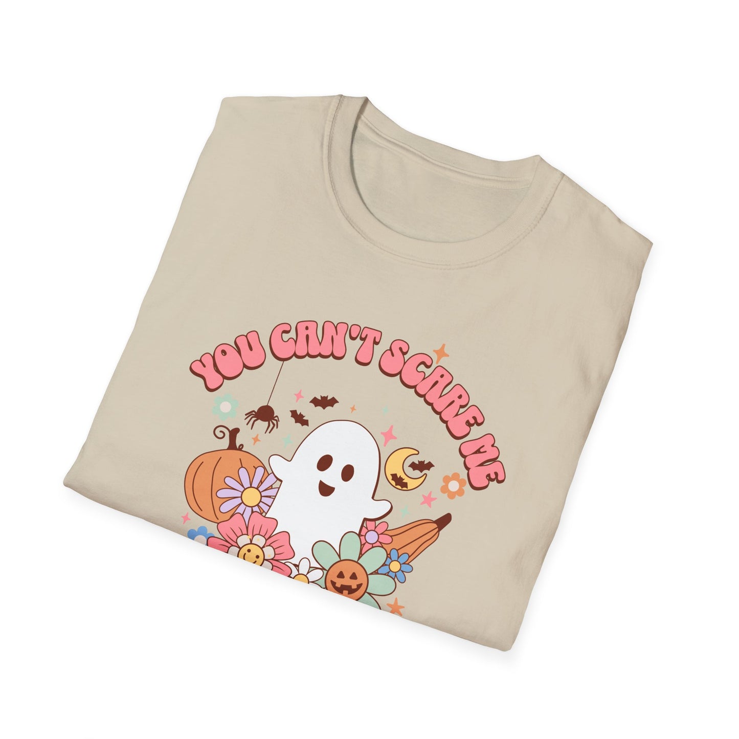 L&D Nurse Halloween T-Shirt Can't Scare Me Groovy Ghost