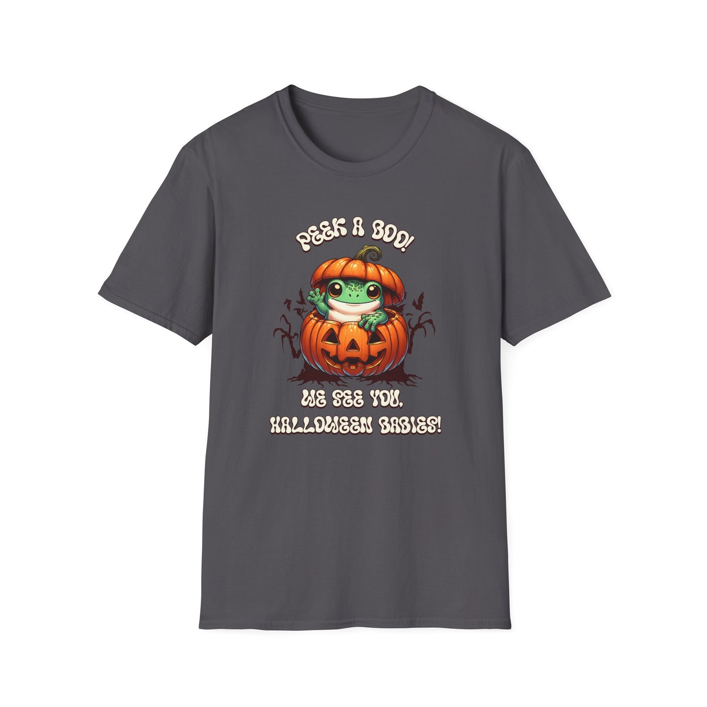 Peek a Boo We See You Halloween T-Shirt for All Birth Workers