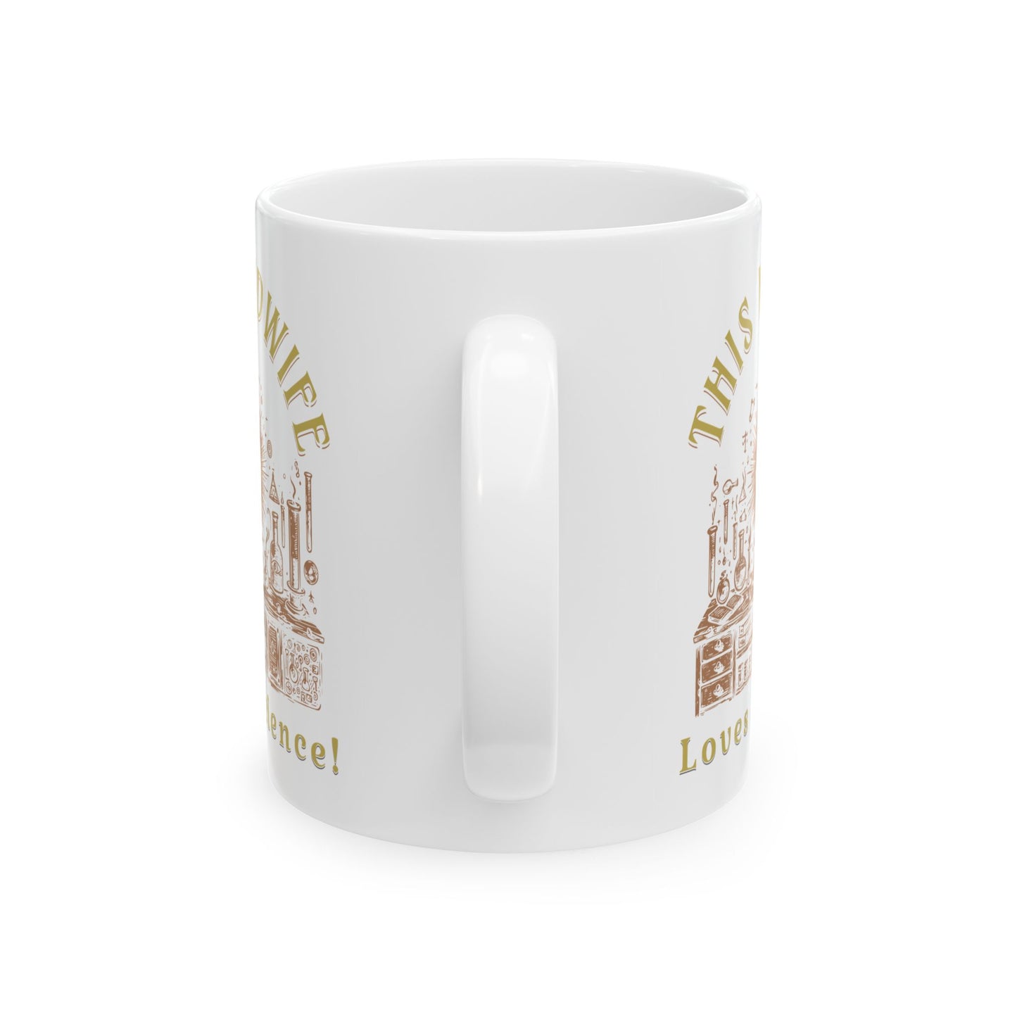 This Midwife Loves Science Mug
