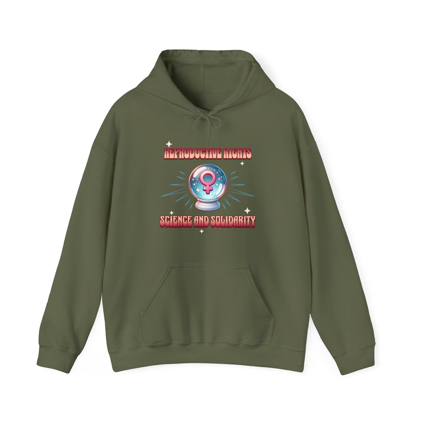 Reproductive Rights Science and Solidarity Hoodie Sweatshirt