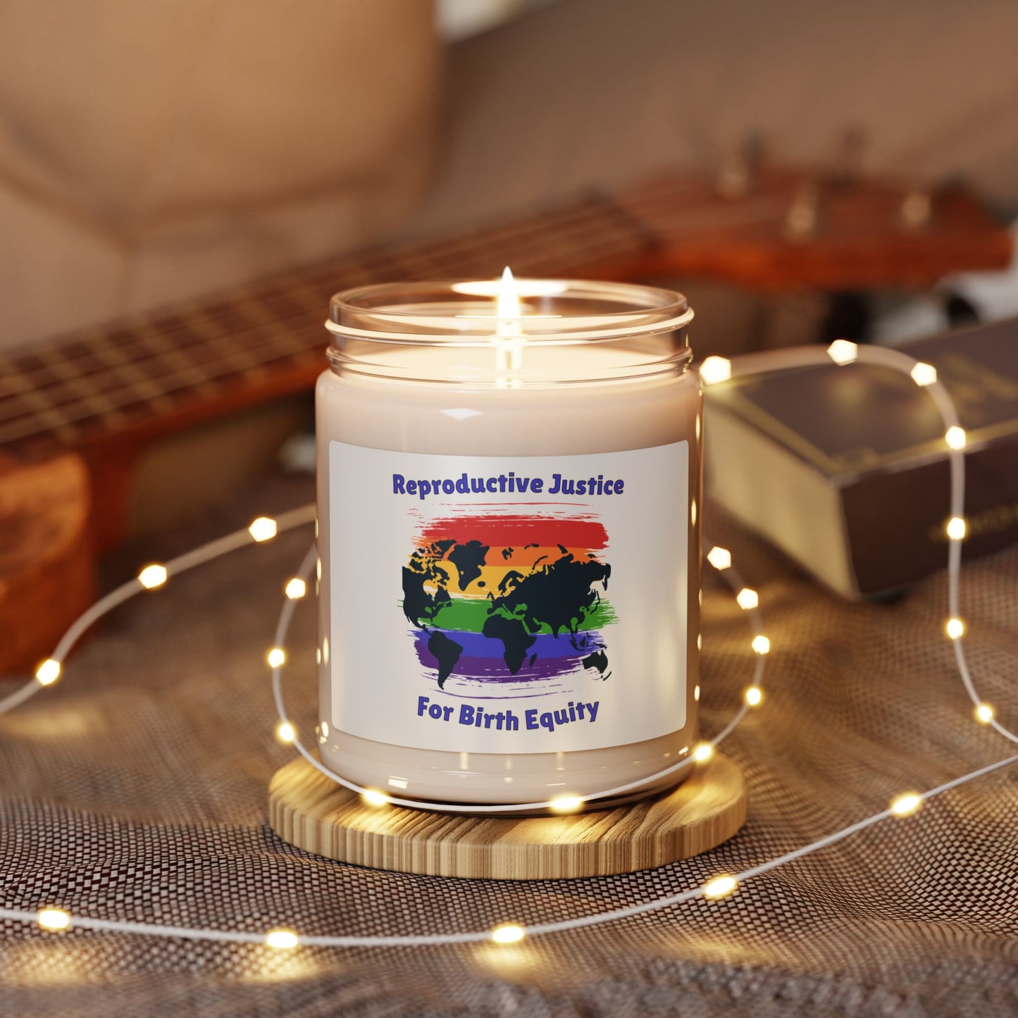 Reproductive Justice for Birth Equity Global Soy Candle