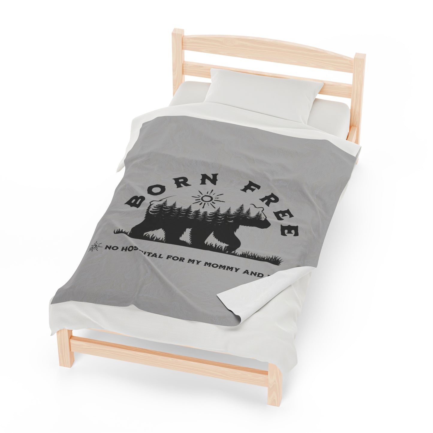Born Free Baby Bear Blanket