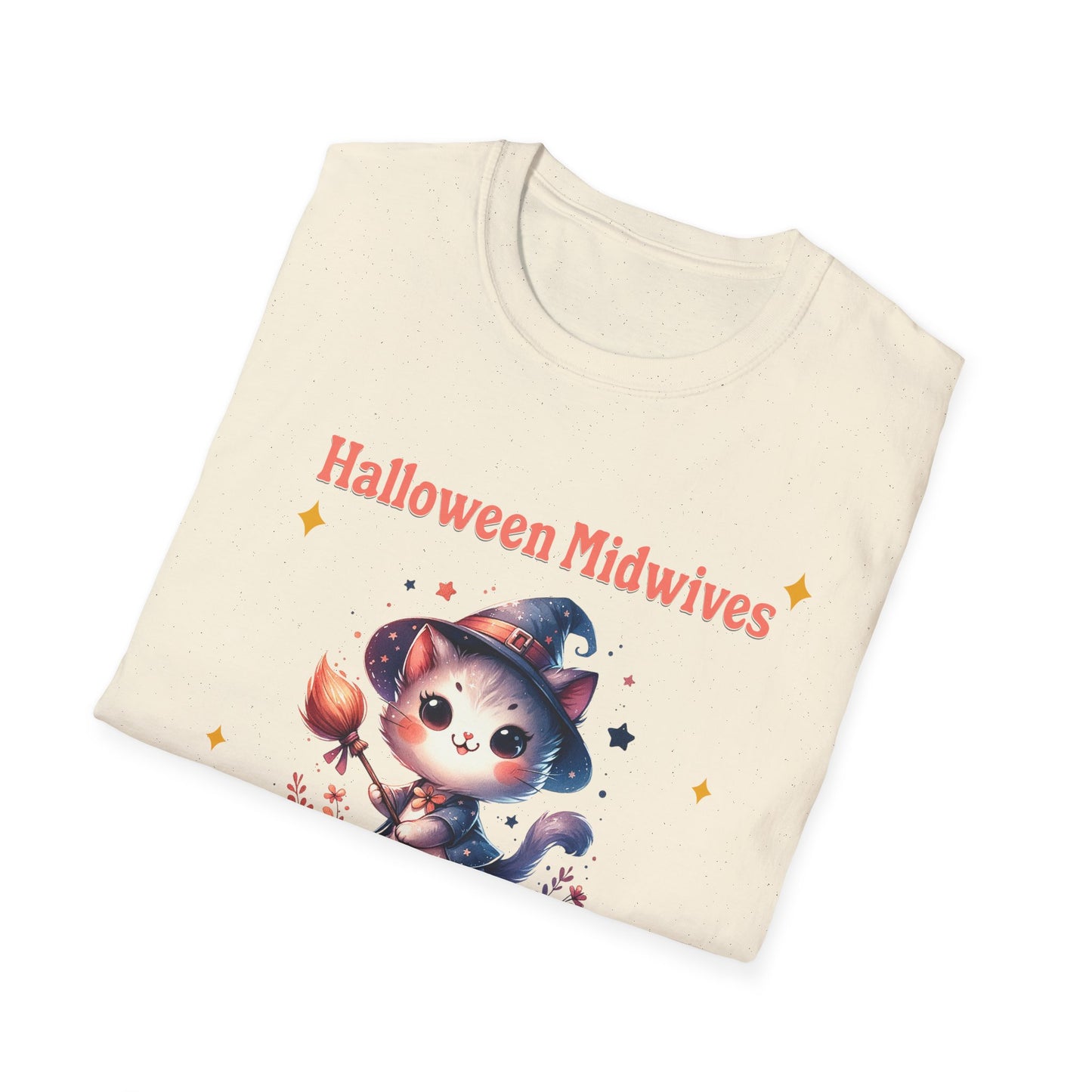 Halloween Midwife T-Shirt Midwives Love October Babies