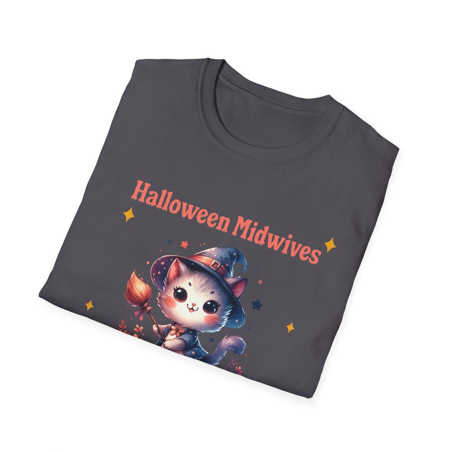 Halloween Midwife T-Shirt Midwives Love October Babies