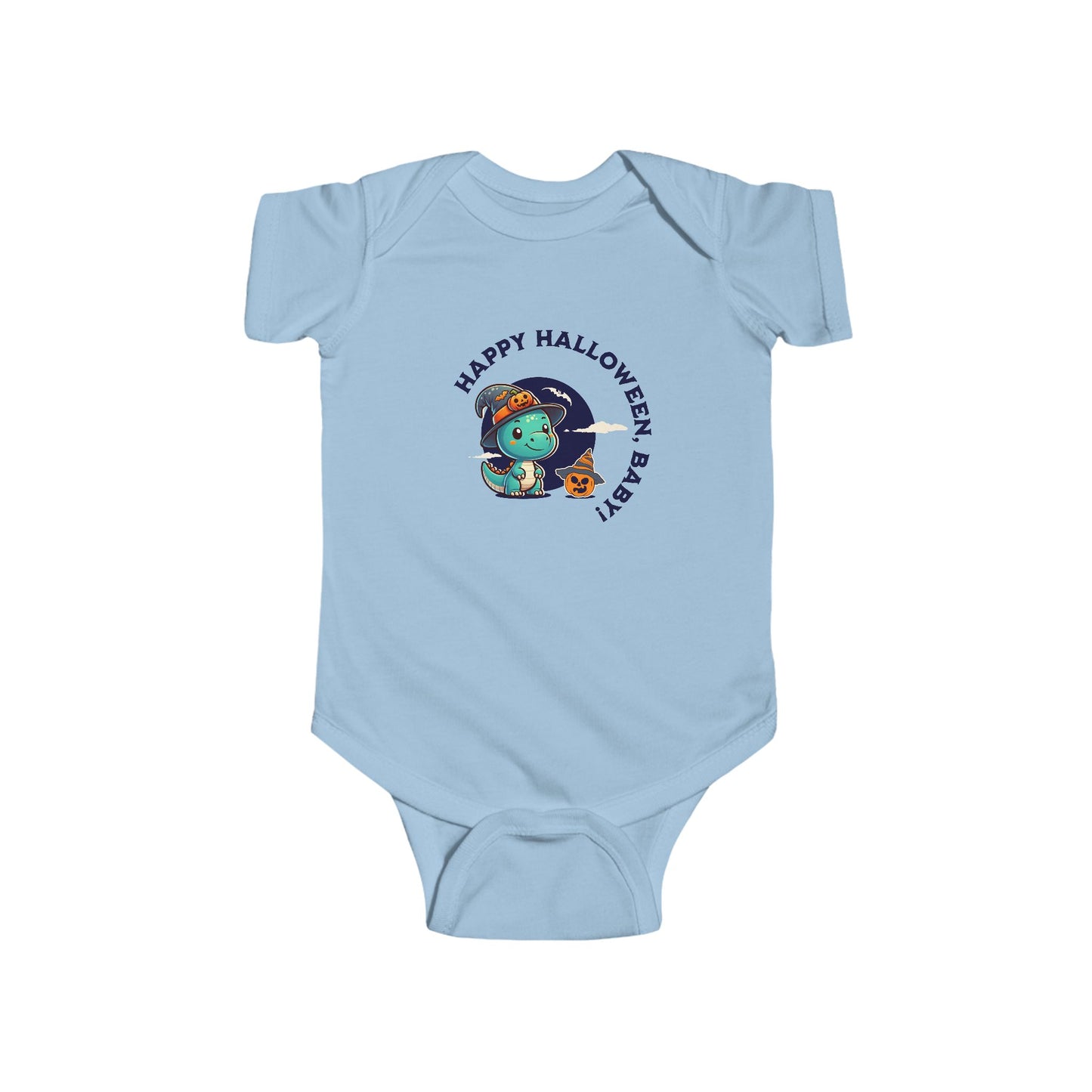 Happy Halloween Baby Onesie Dinosaur