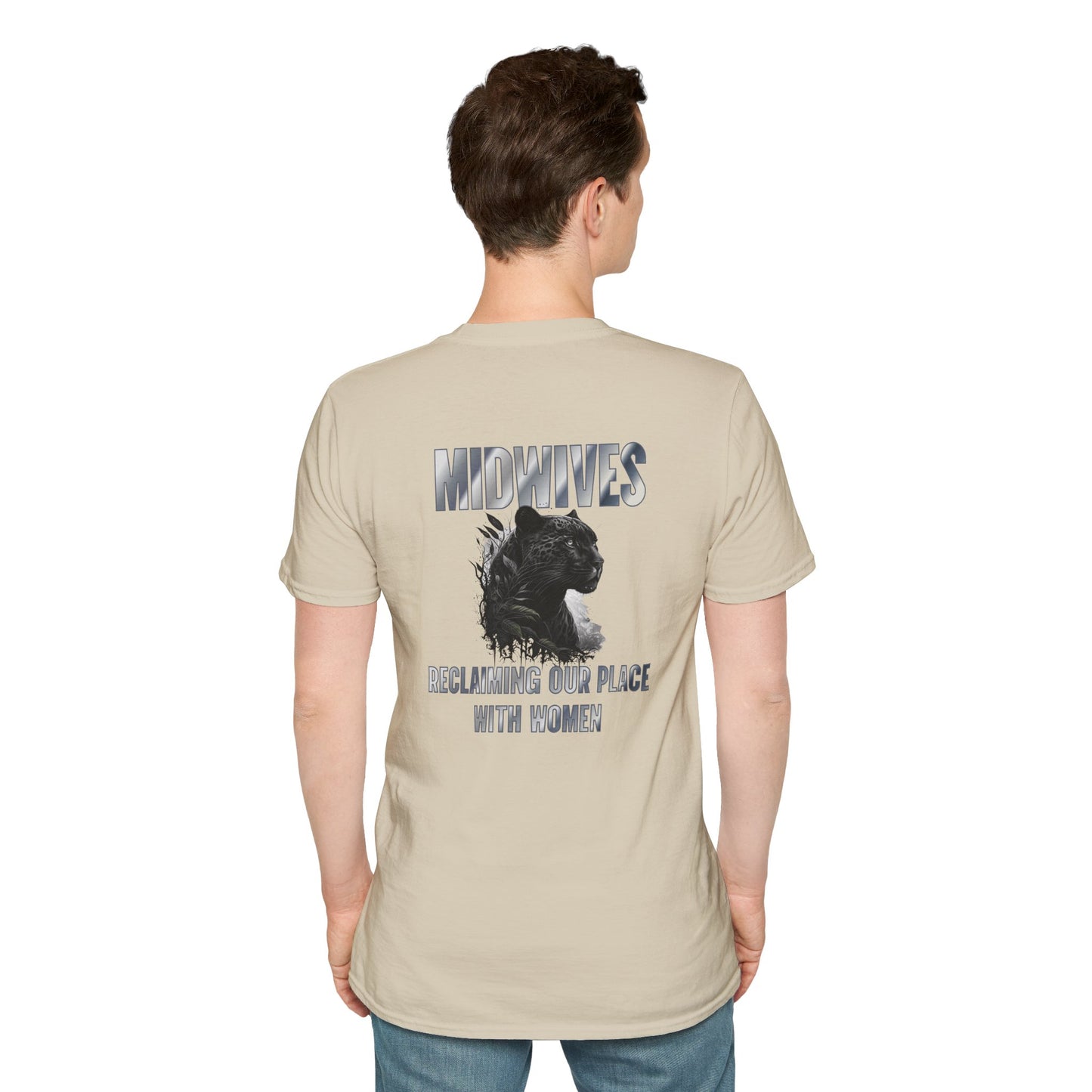 Reclaiming Our Place With Women Panther Midwife T-Shirt